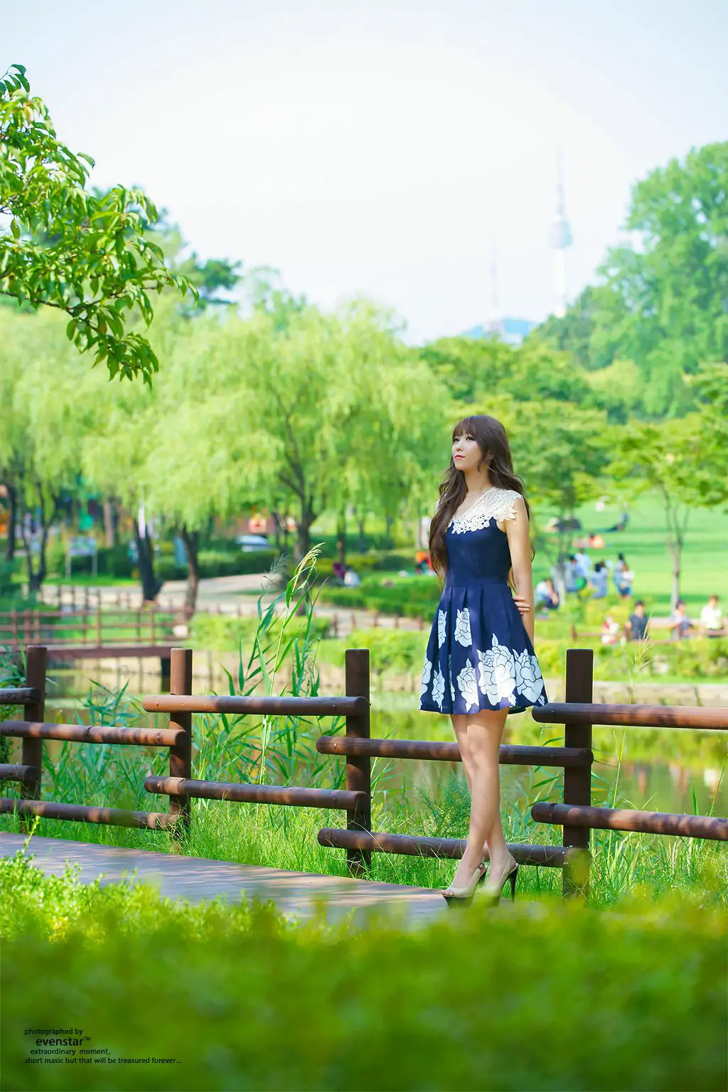韩国女神李仁慧\/Lee Eun Hye《小清新连衣裙》外拍