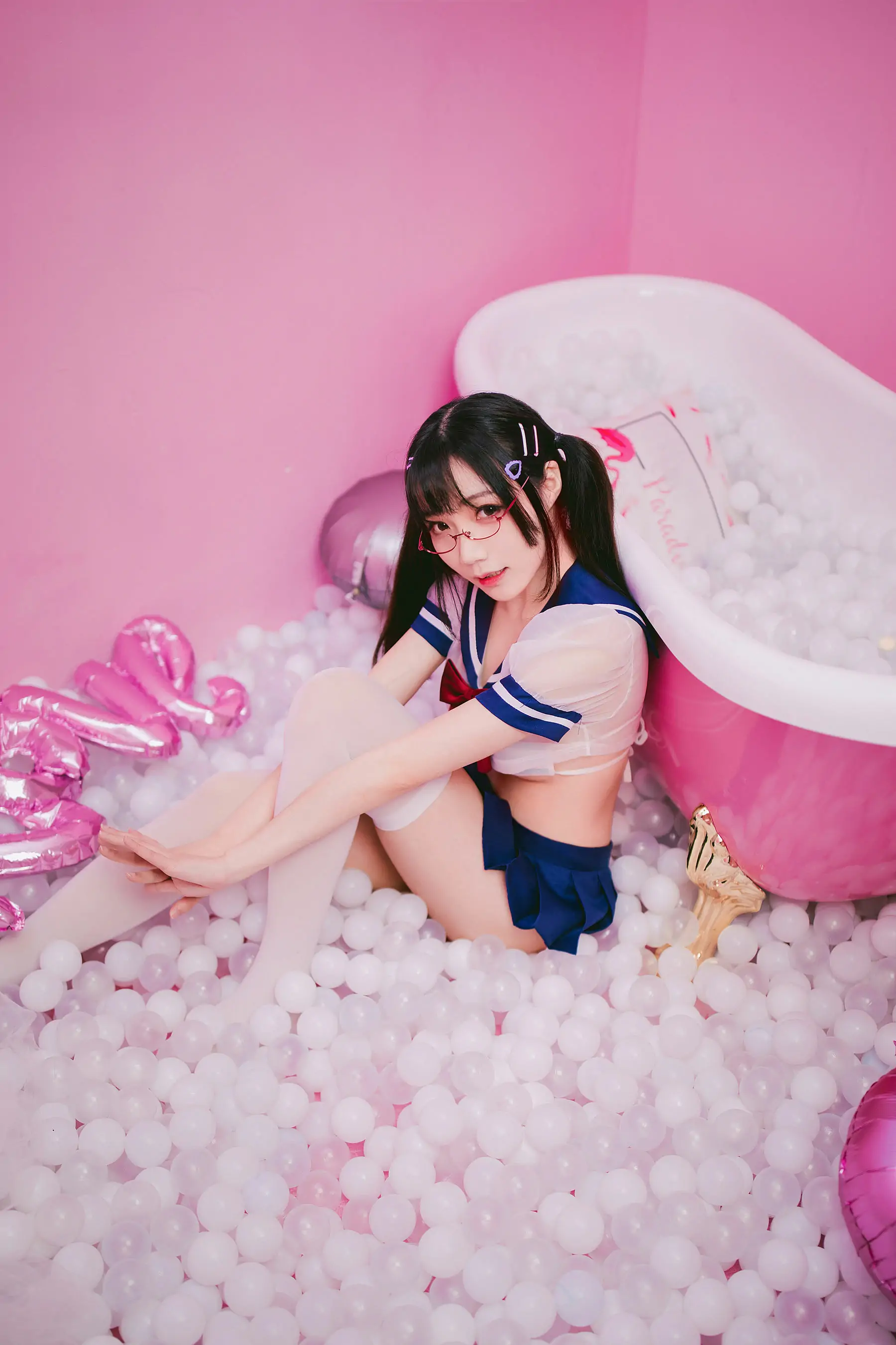 [网红COSER写真] 萝莉福利真央Mao – JK