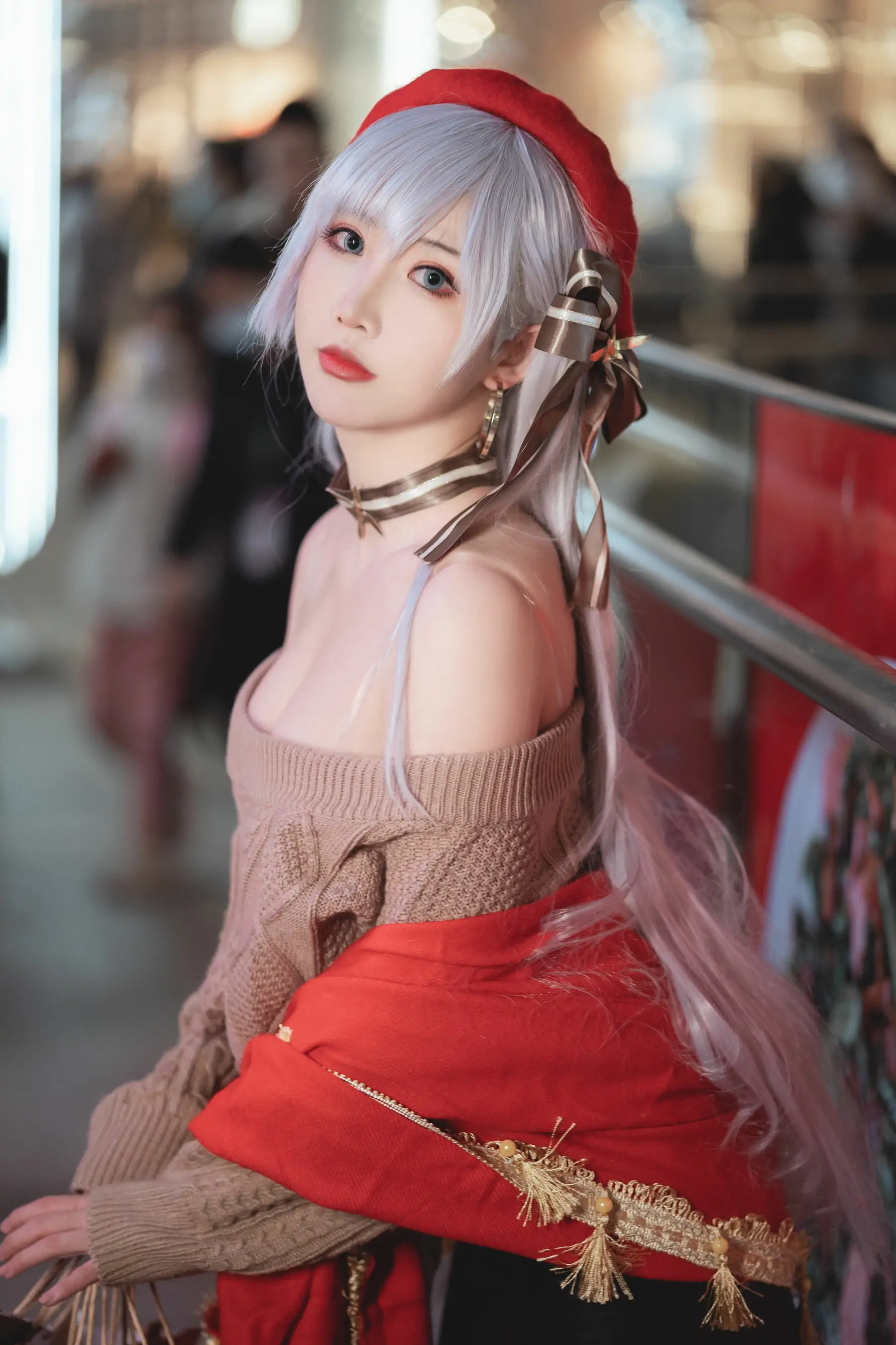 [网红COSER写真] 可爱人气Coser面饼仙儿 - 圣诞贝法