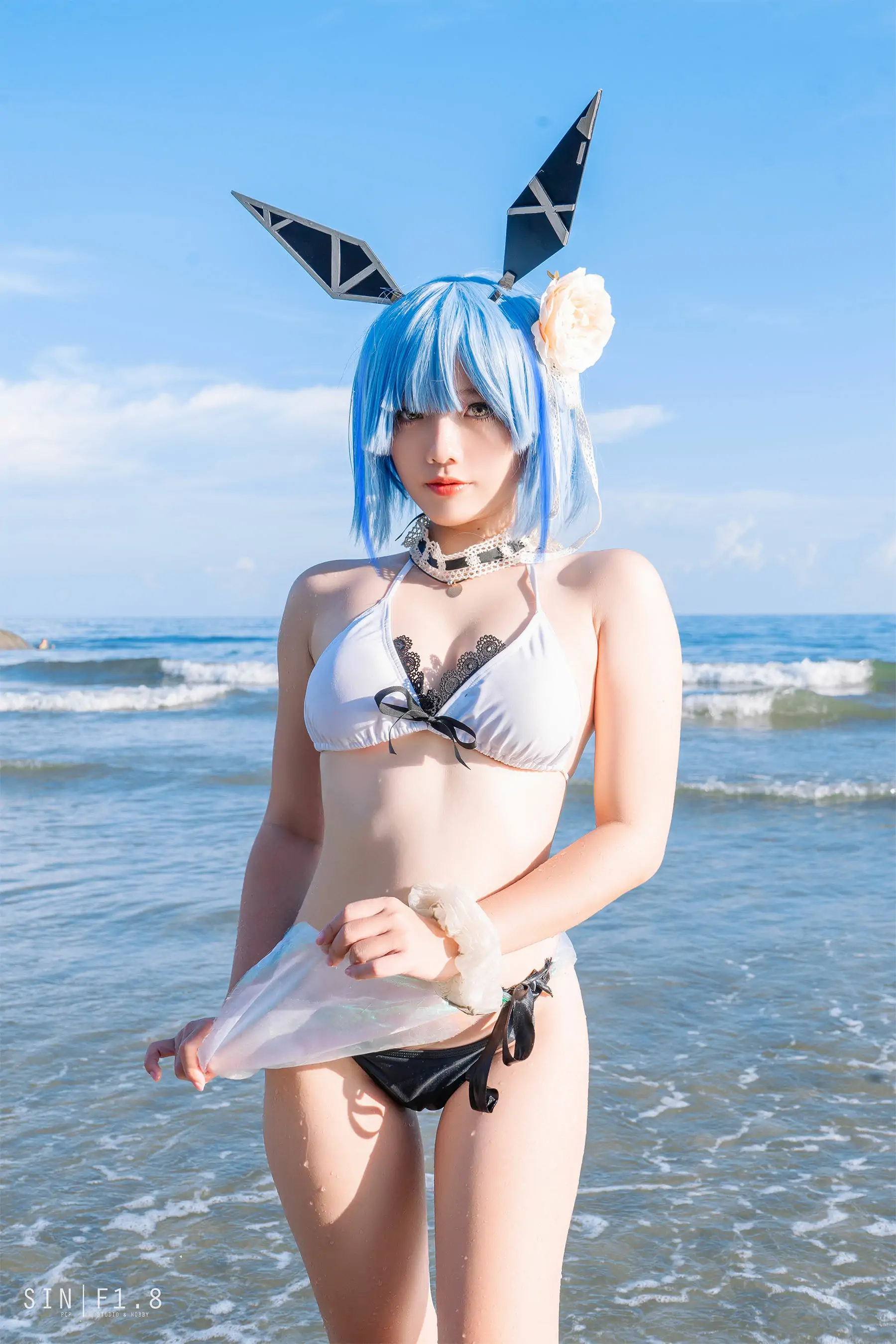 [COS福利] Messie Huang – Gascogne swimsuit