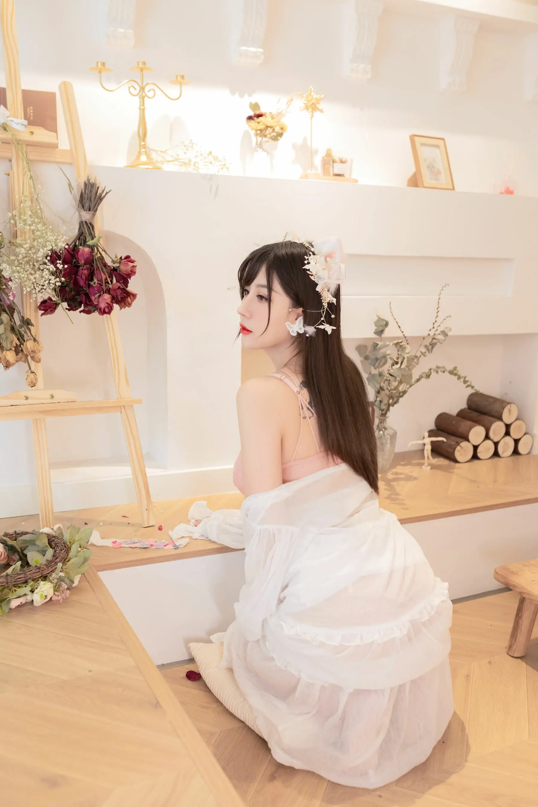[COS福利] 巨乳猫九酱Sakura – 花の贰拾歲