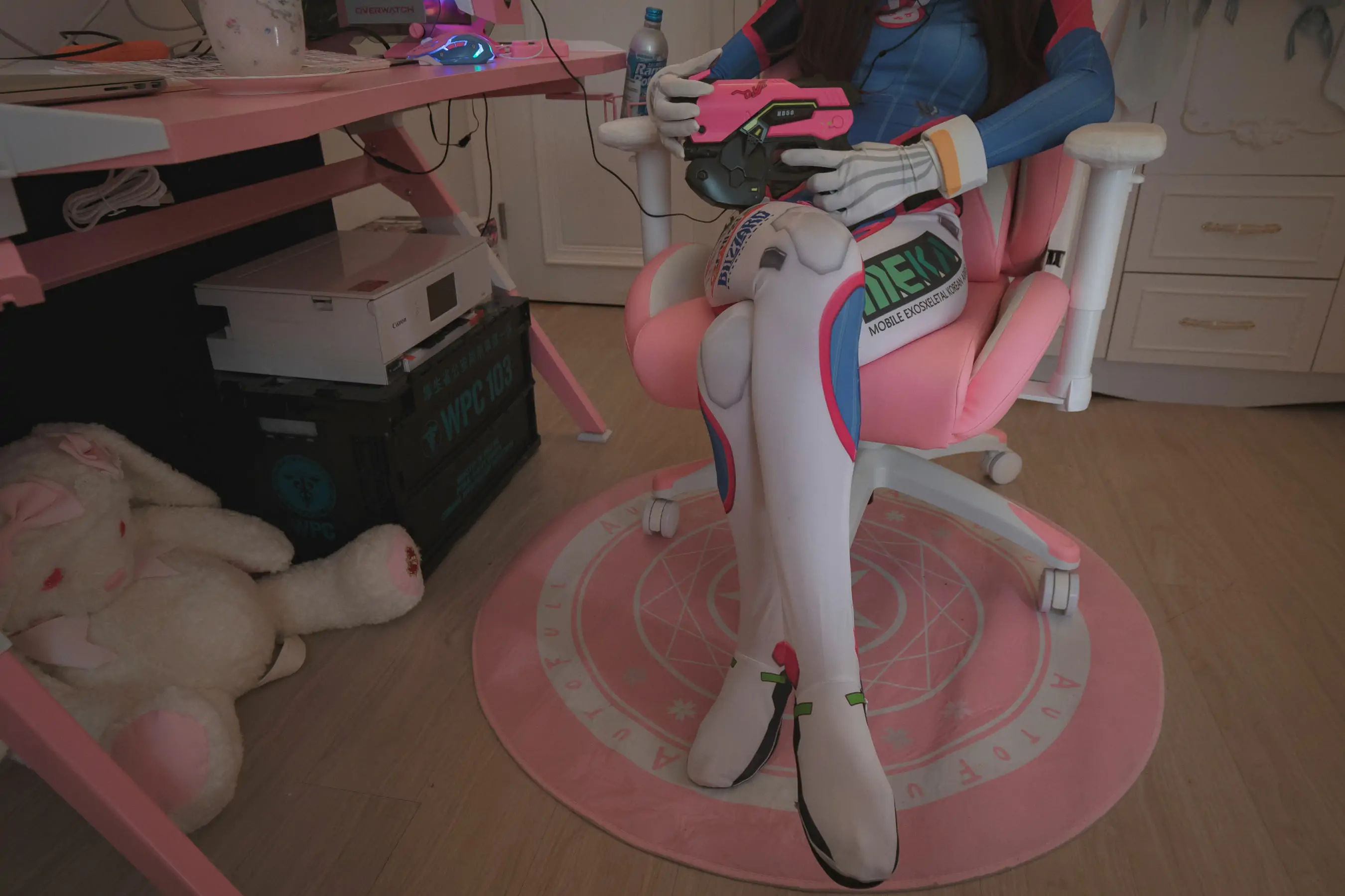[福利COS] 福利姬木花琳琳是勇者 – オーバーウォッチD.VA