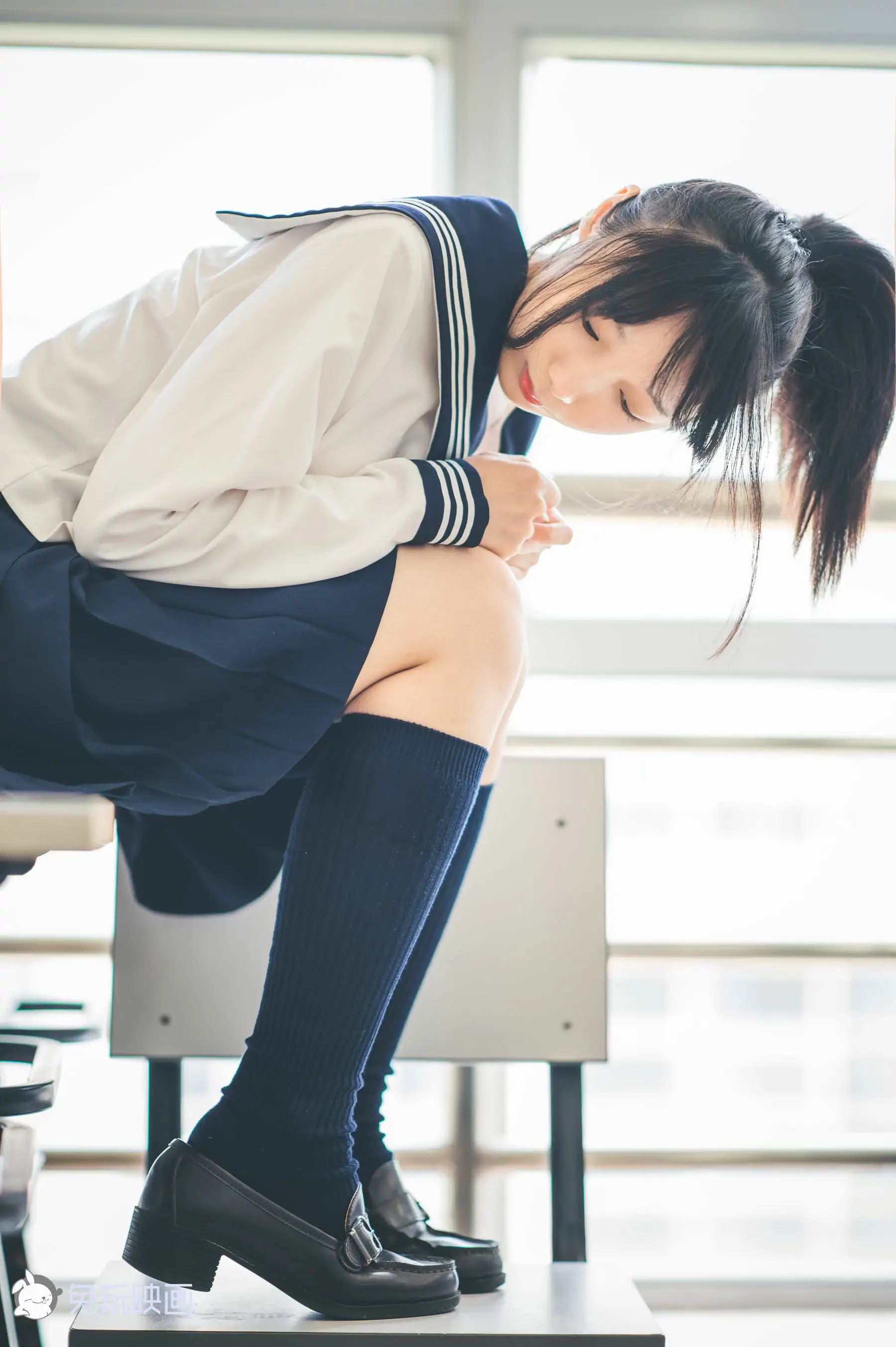 [兔玩映画] – JK制服 Vol.015 夏天的风