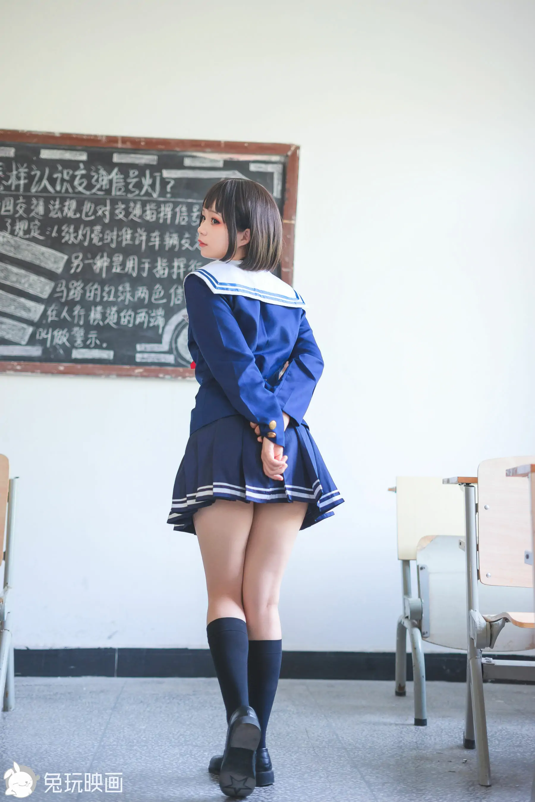 [兔玩映画] – JK制服 Vol.036 路人女主