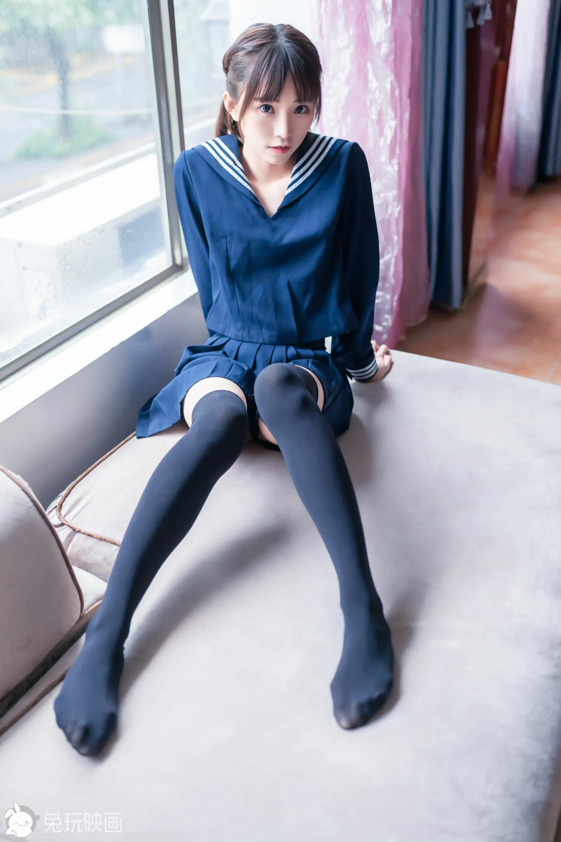 [兔玩映画] – JK制服 Vol.022 阳光宅女