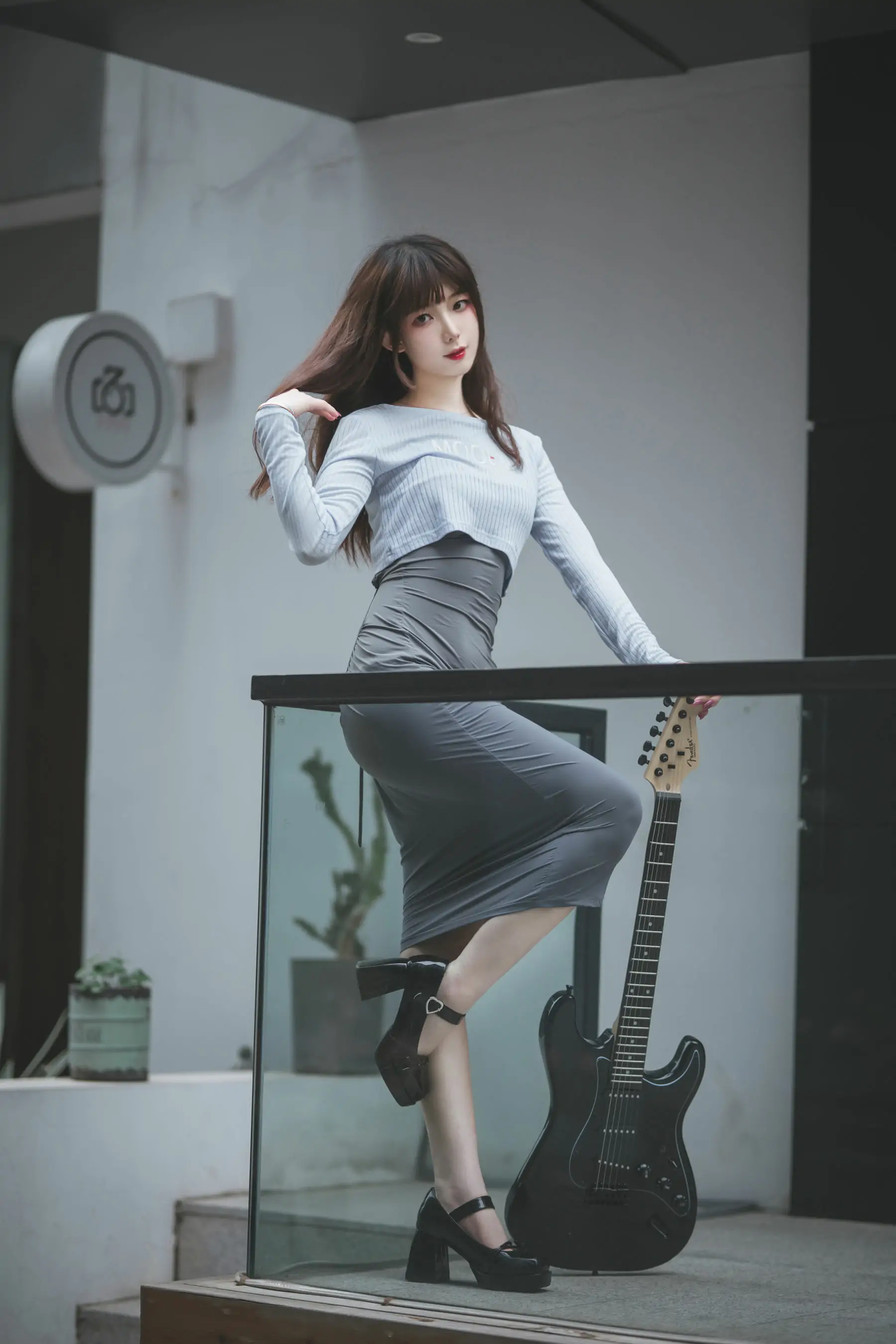 [福利COS] 动漫博主封疆疆v – 吉他妹妹
