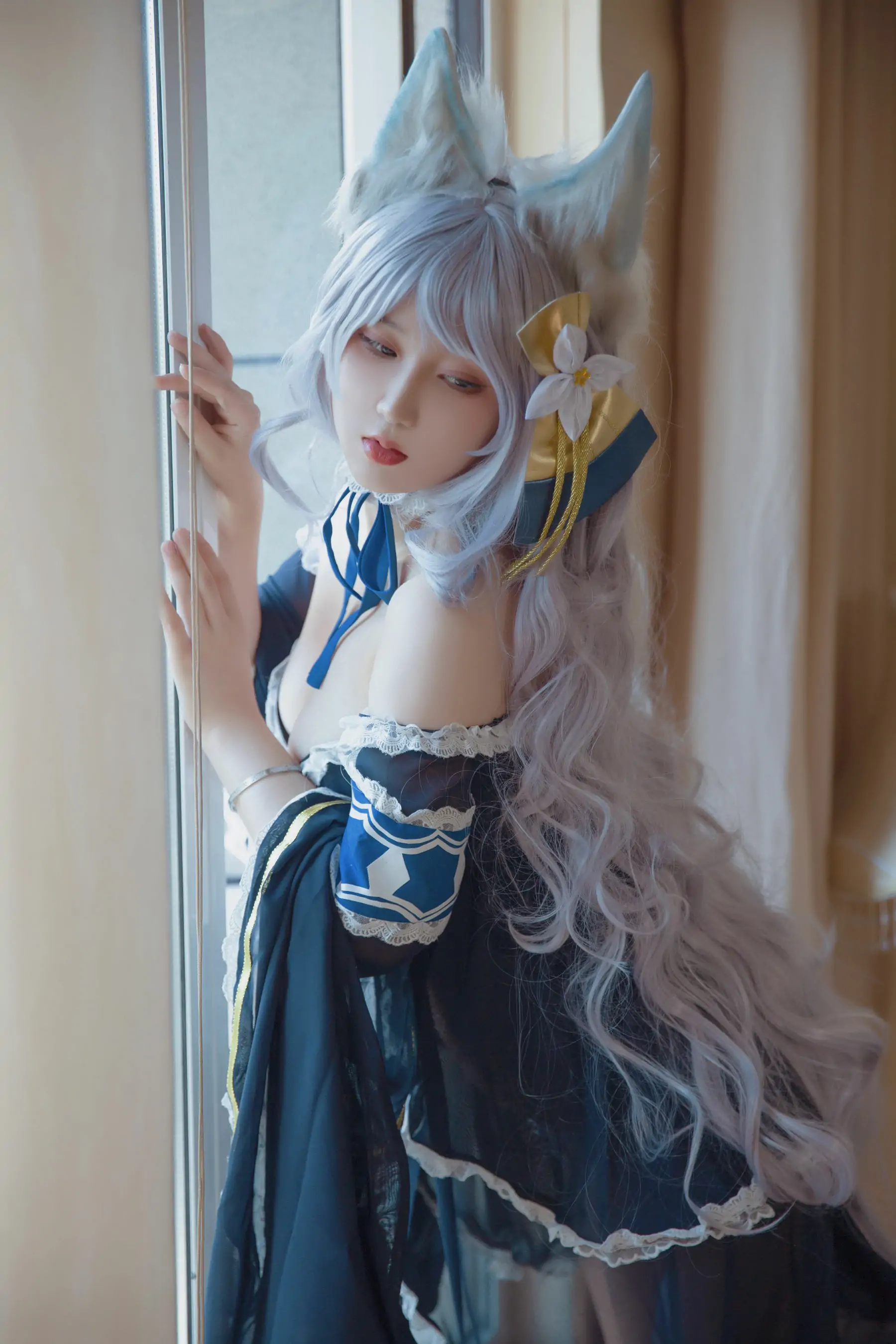 [福利COS] Ruby蘸酱美美 – 碧蓝航线 信浓睡衣