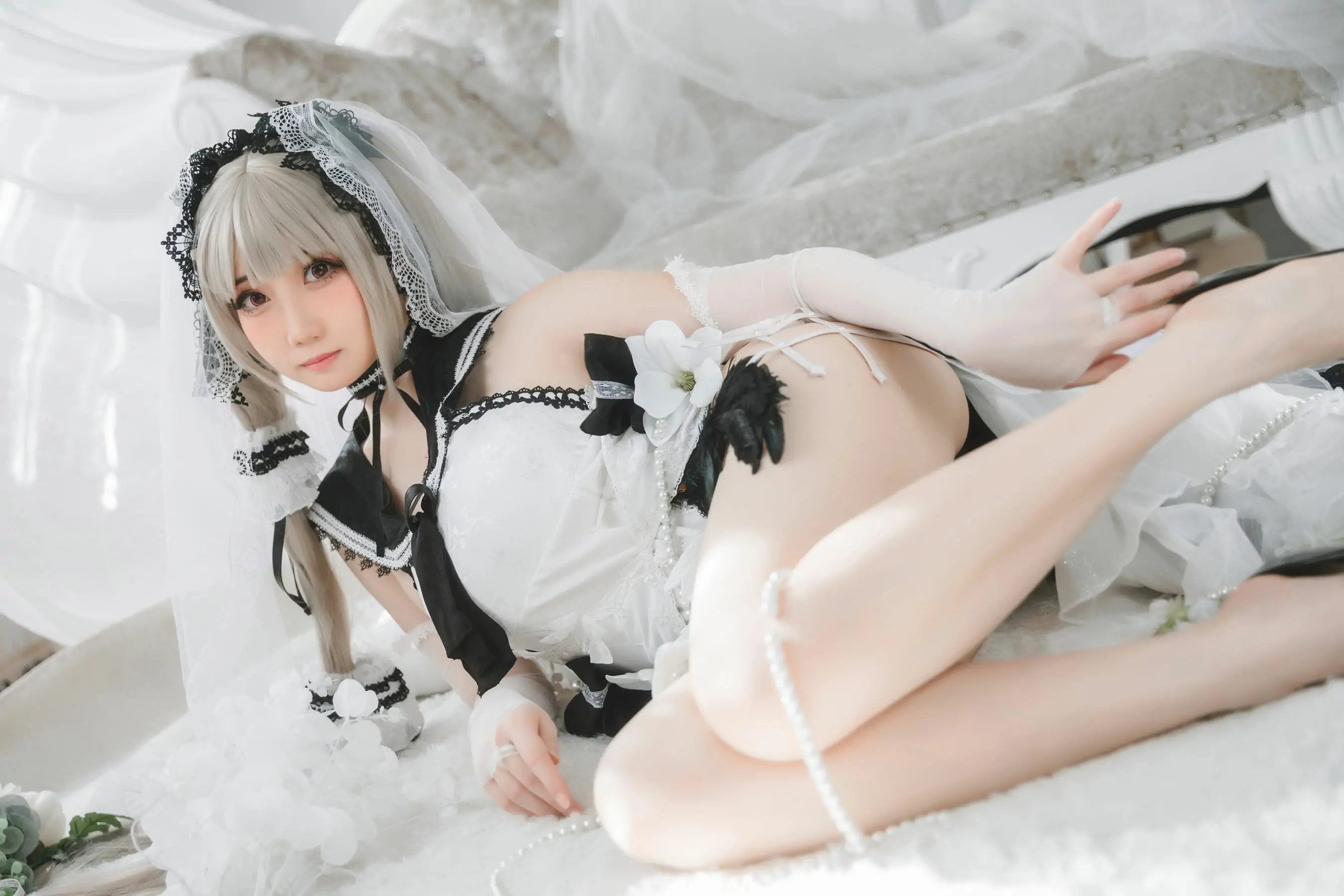 [福利COS] 焖焖碳 – 可畏礼服