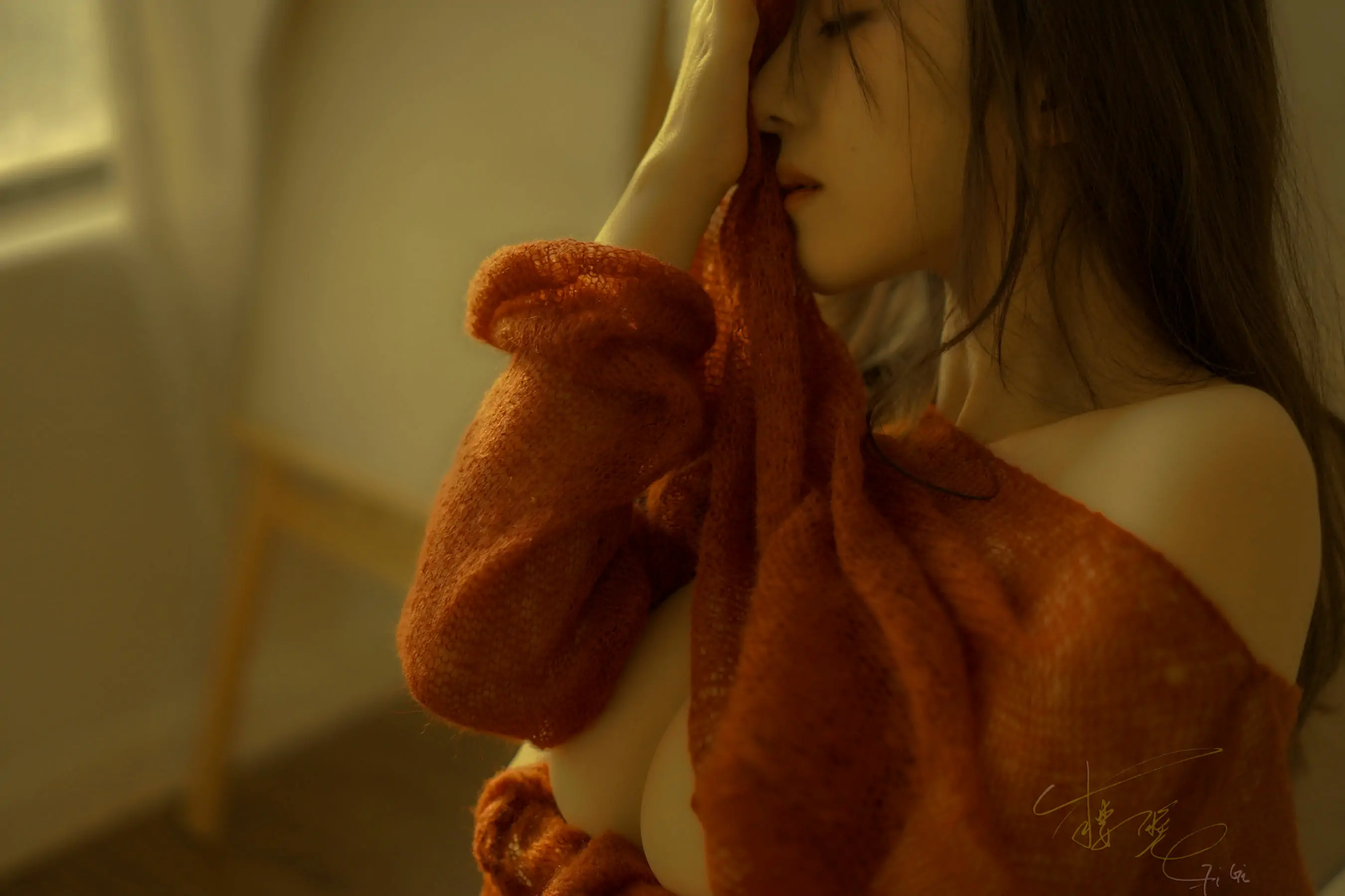 [福利COS] 网络红人樱晚gigi – 胭 脂