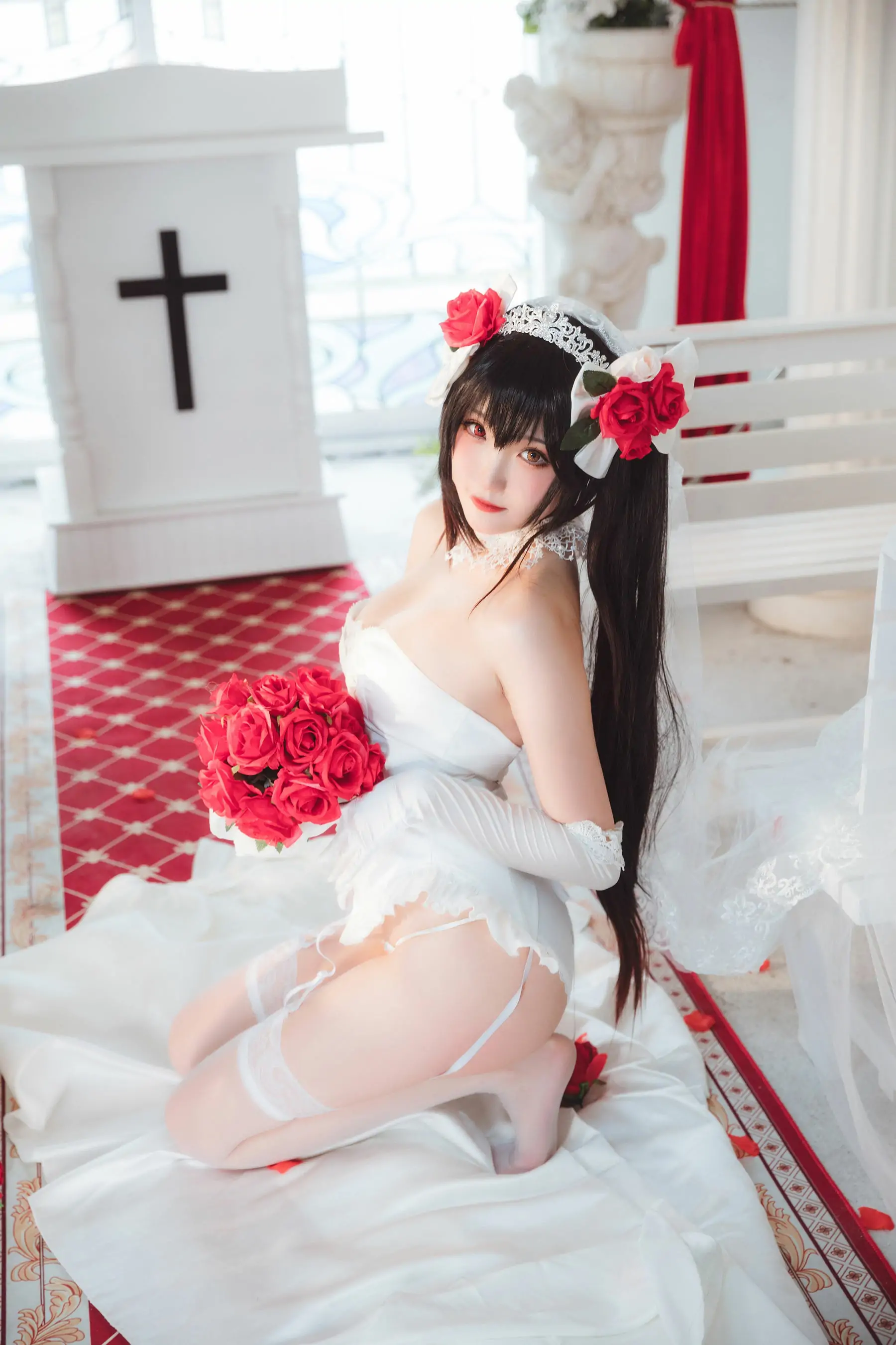 [福利COS] Coser瓜希酱福利 – 时崎狂三
