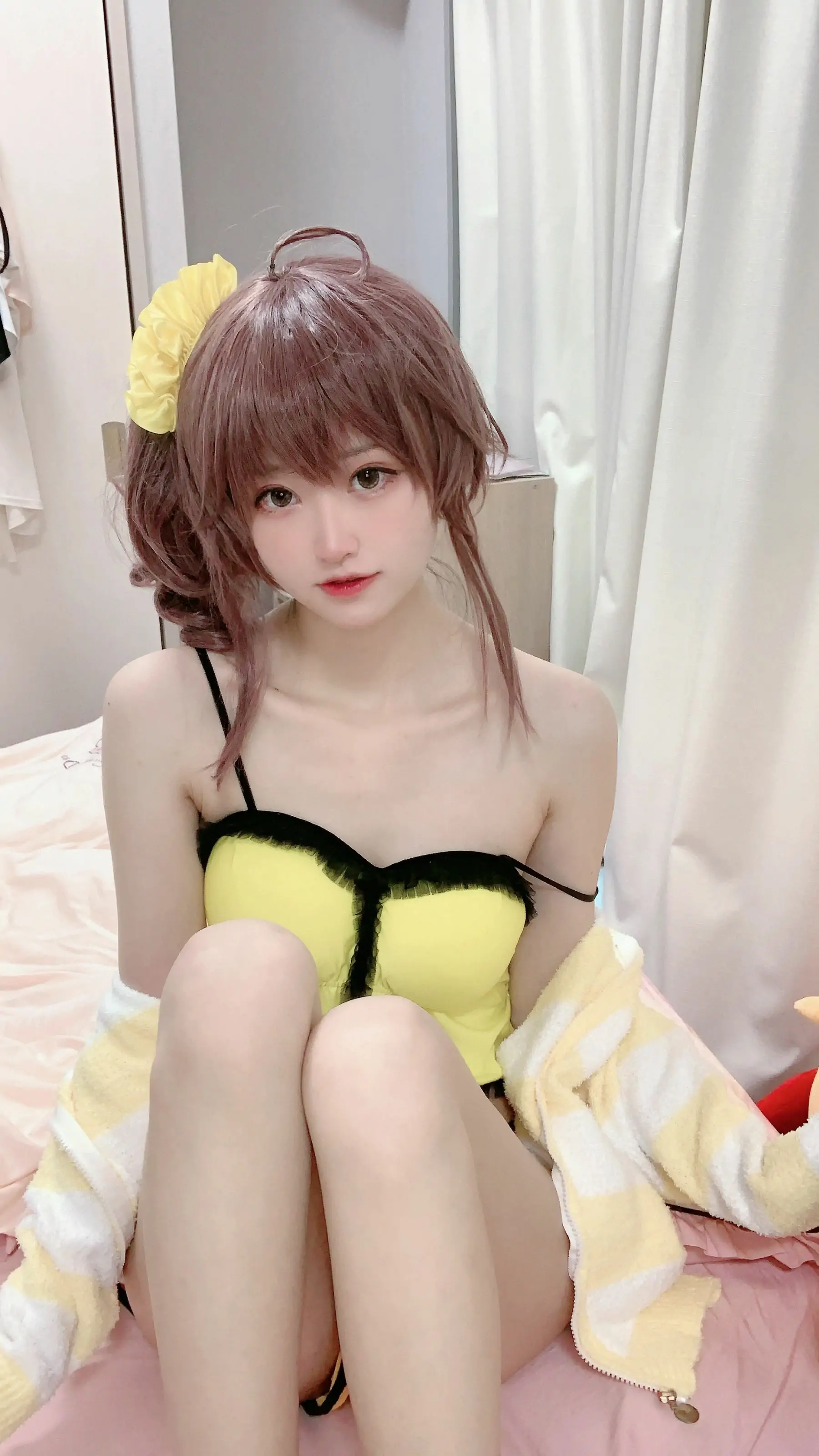 [福利COS] 千阳(ちよ) – 夏色祭睡衣