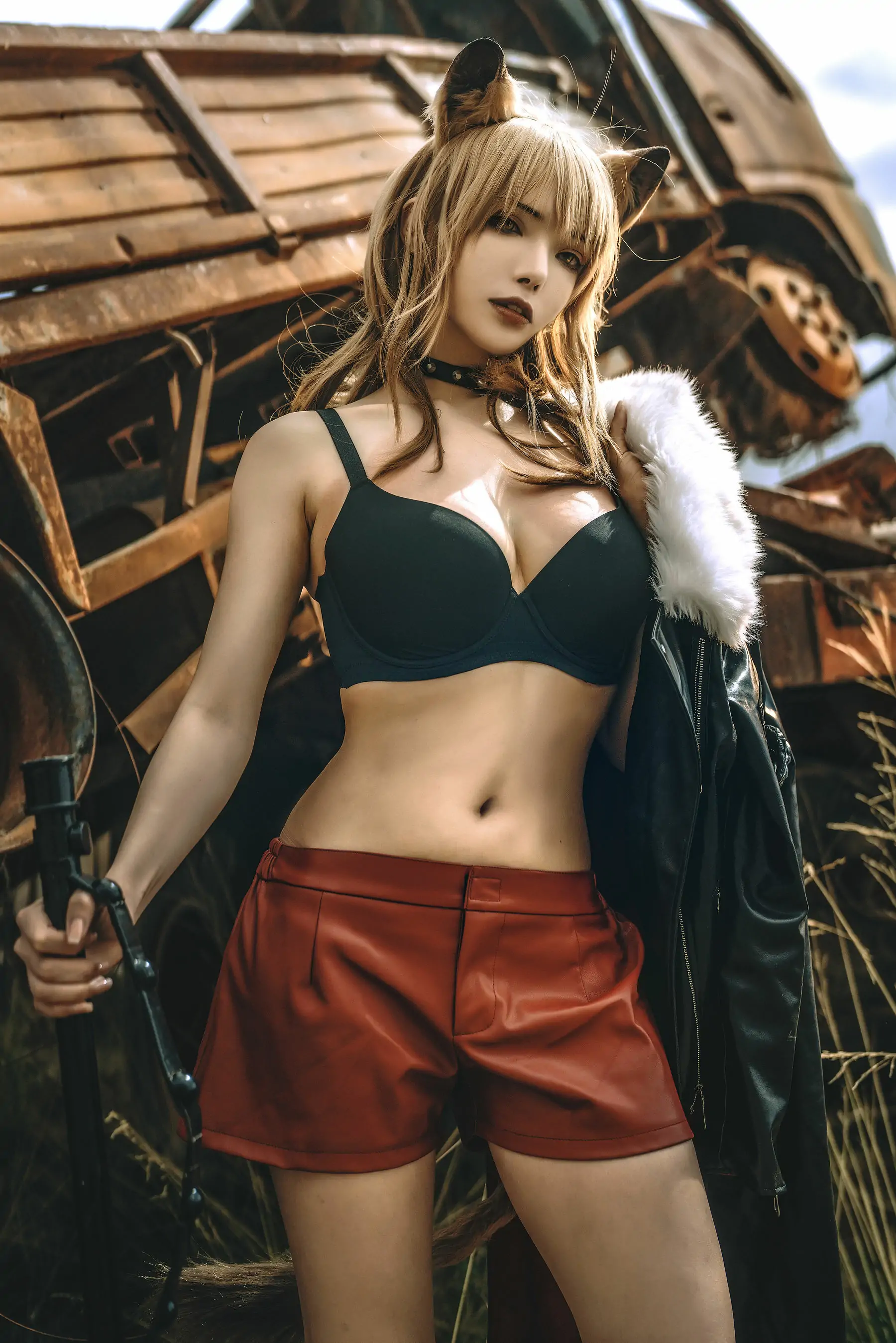 [福利COS] 秋和柯基(夏小秋秋秋) – 推进之王