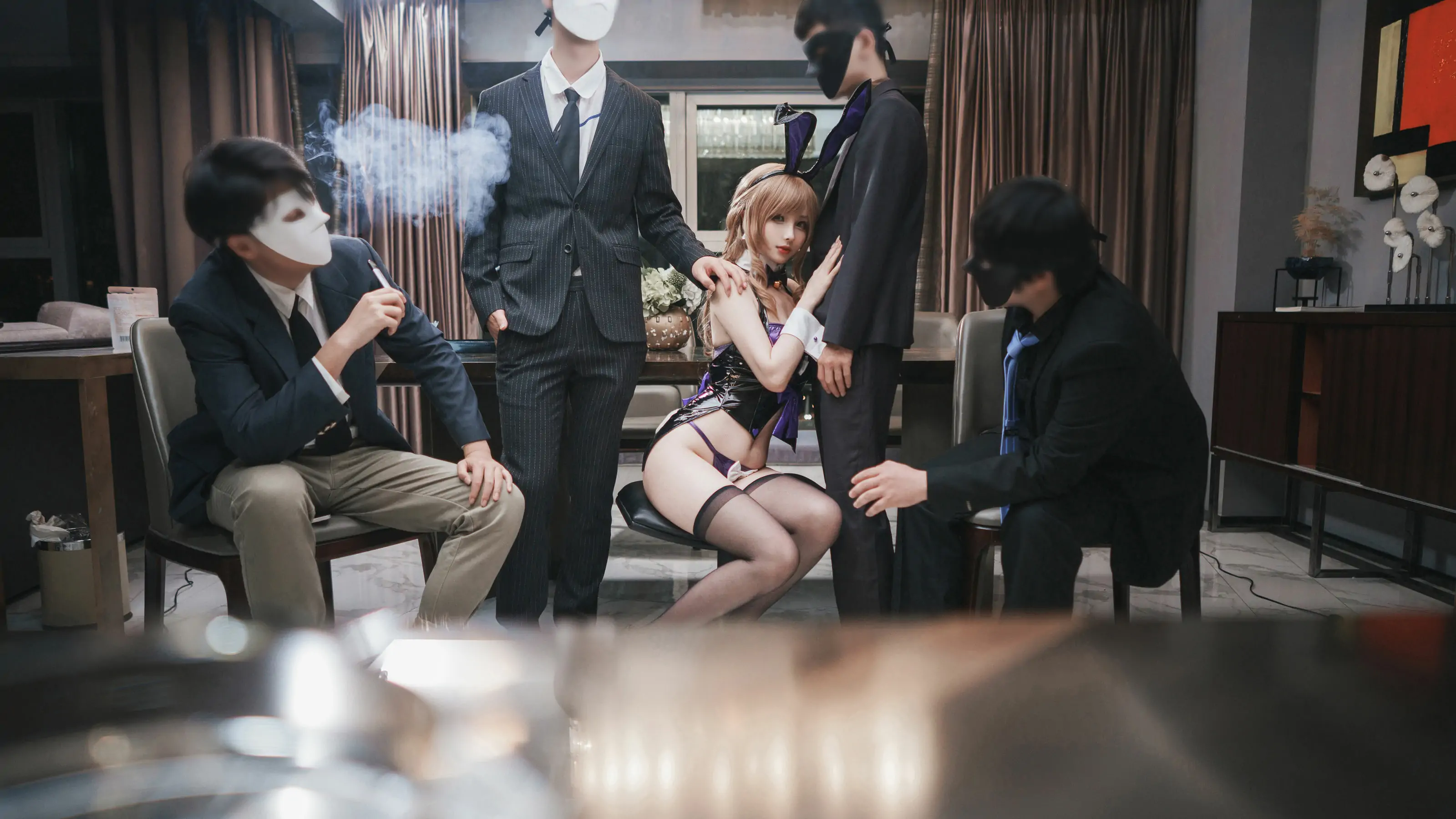 [福利COS] COS福利rioko凉凉子 – 人妻