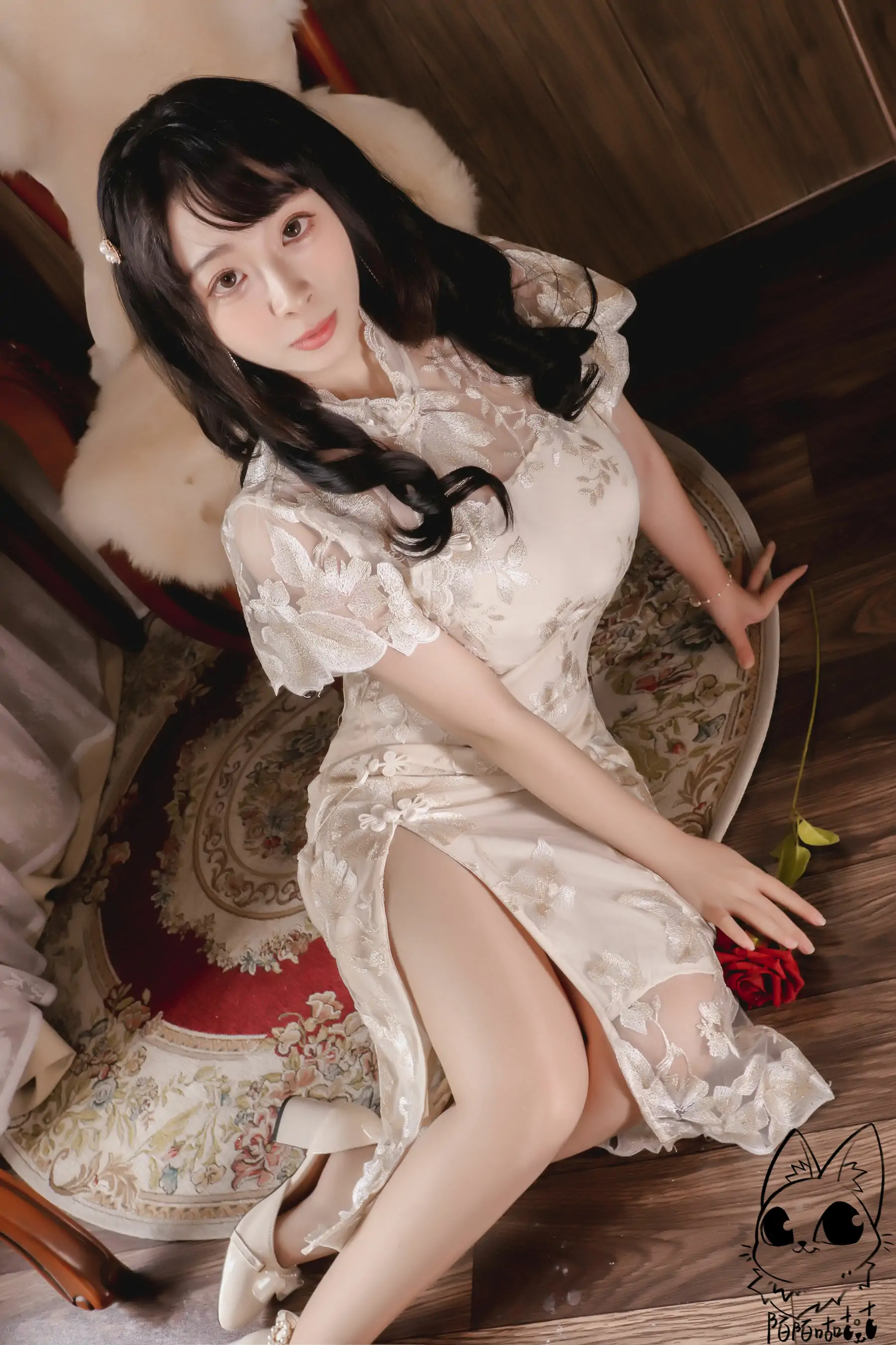 [福利COS] Cosplay美女韶陌陌 – 日常旗袍