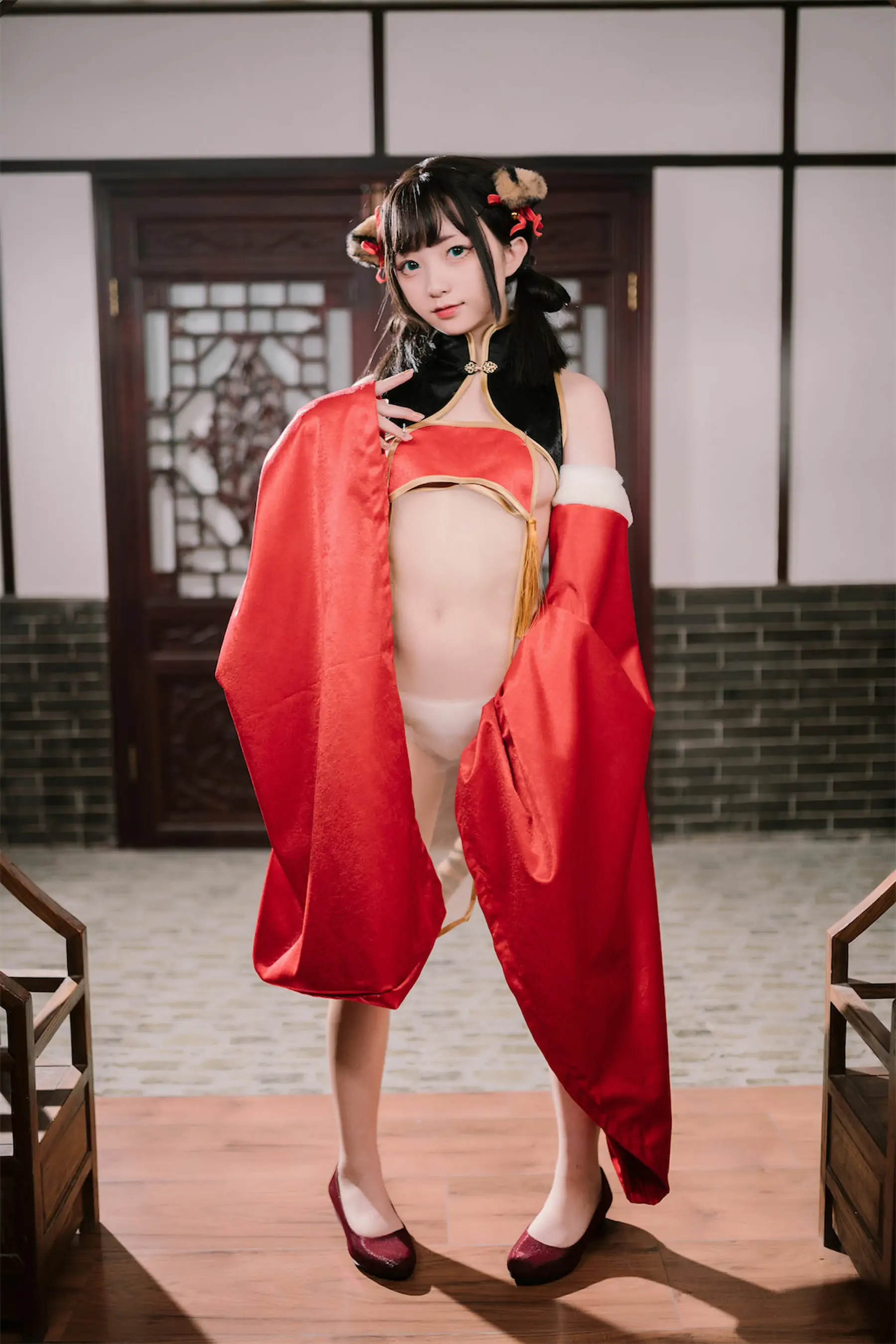 [福利COS] 花铃 – 虎团团