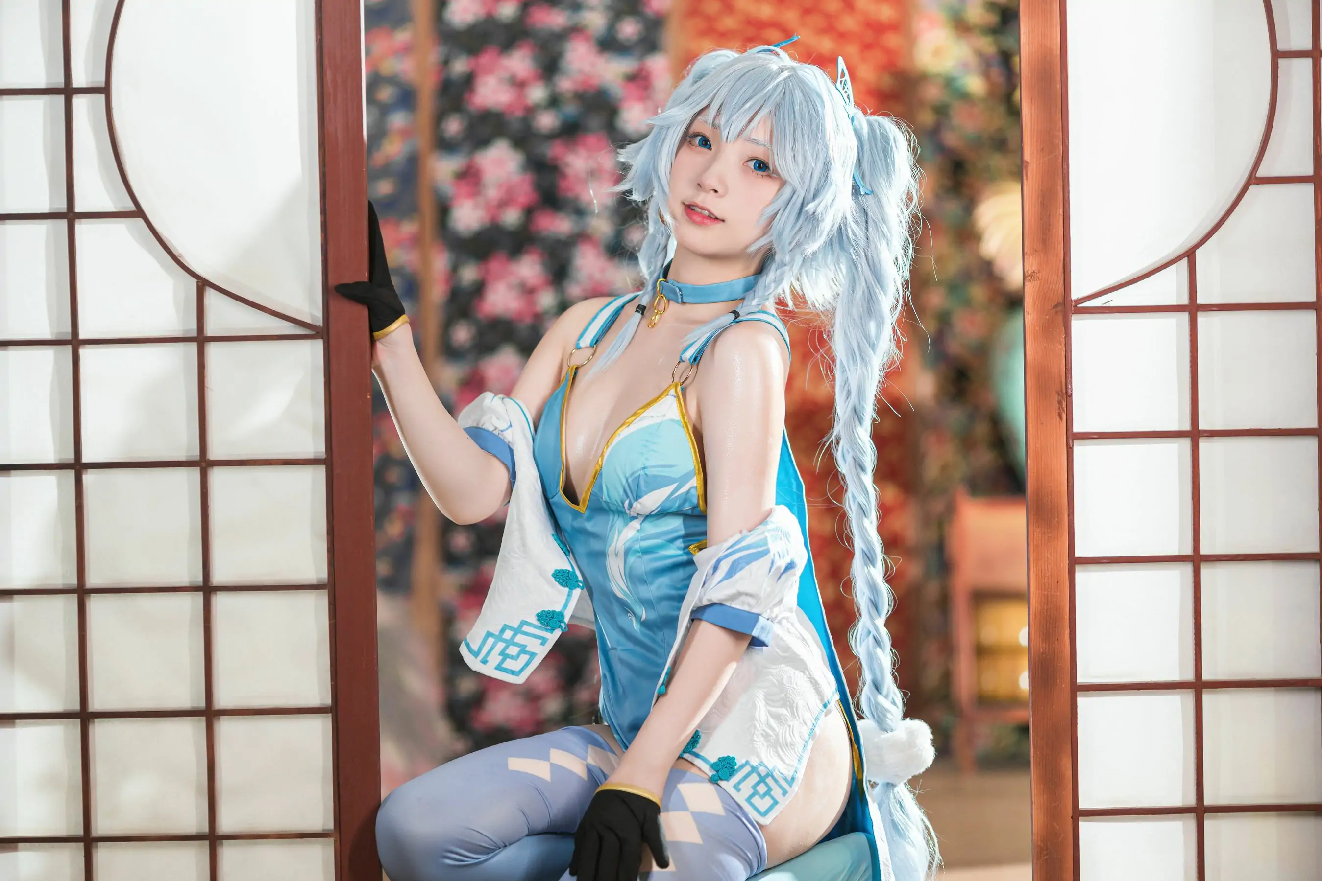 [福利COS] 花铃 – PA15-翠雀媚