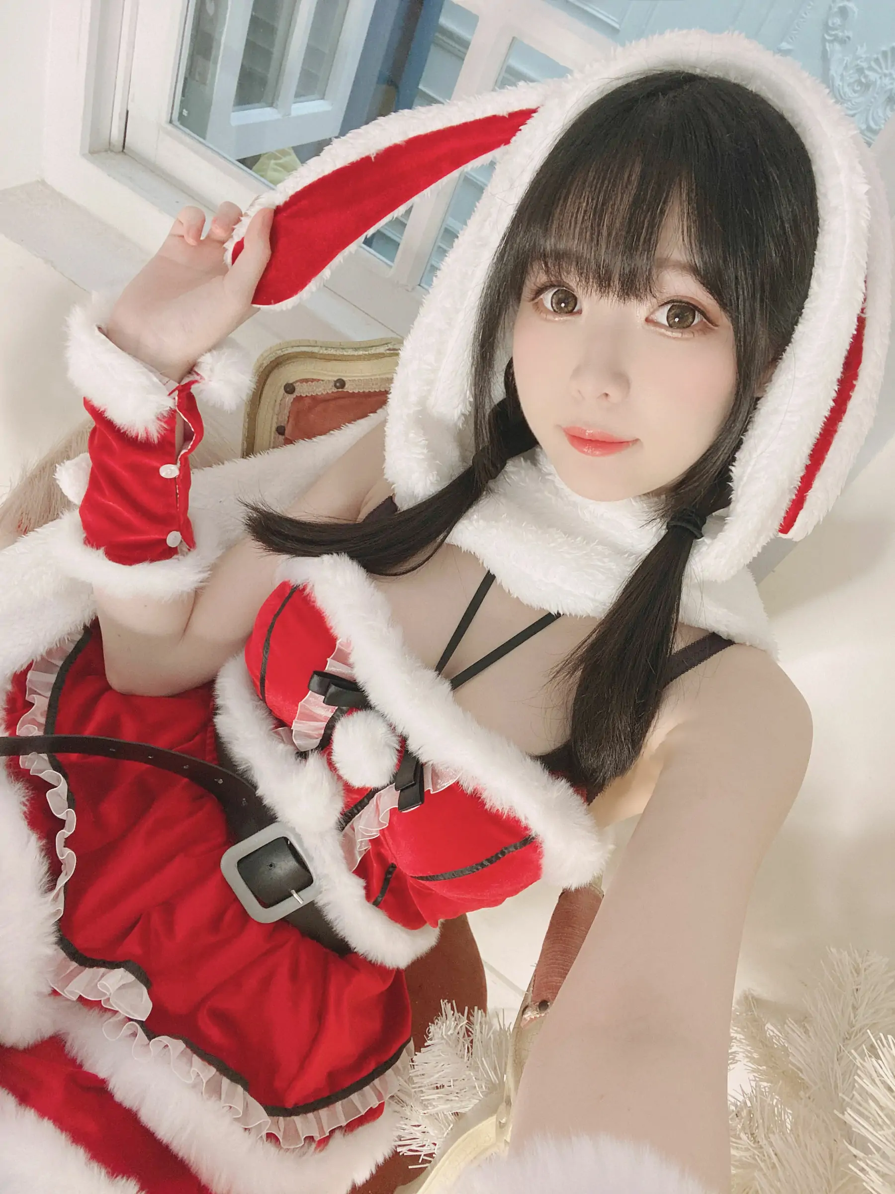 [福利COS] 微博妹纸霜月shimo[fantia] 2022-12-25 メリー・クリスマス！！