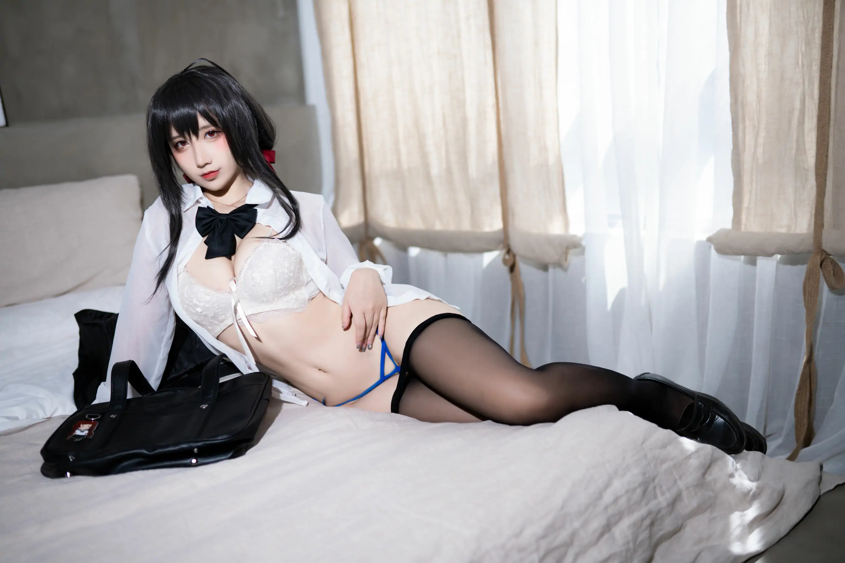 [福利COS] 动漫博主九曲Jean – 大凤风纪委员
