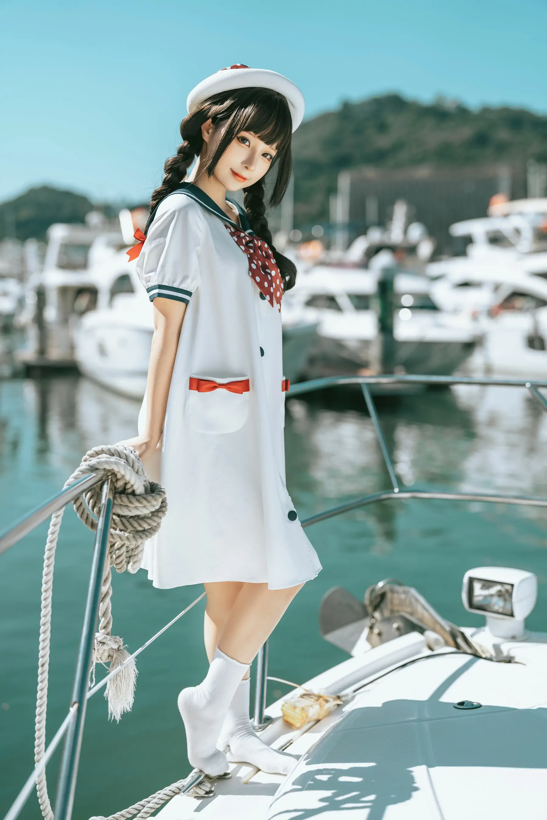 [福利COS] 动漫博主蠢沫沫 – 水手日记（绅士版）