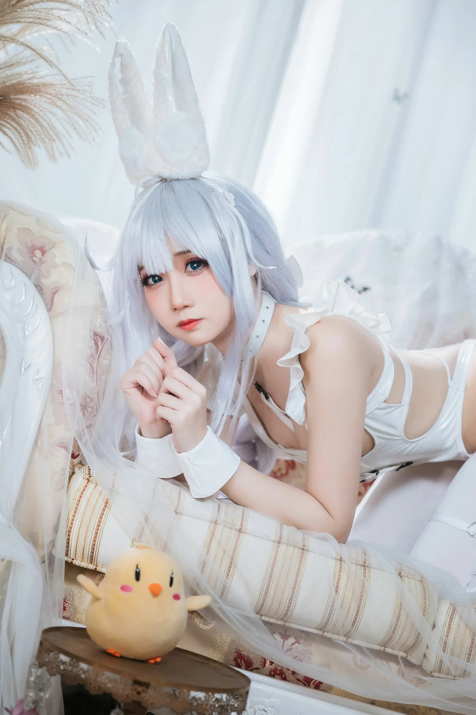 [福利COS] 焖焖碳 – 恶毒兔头