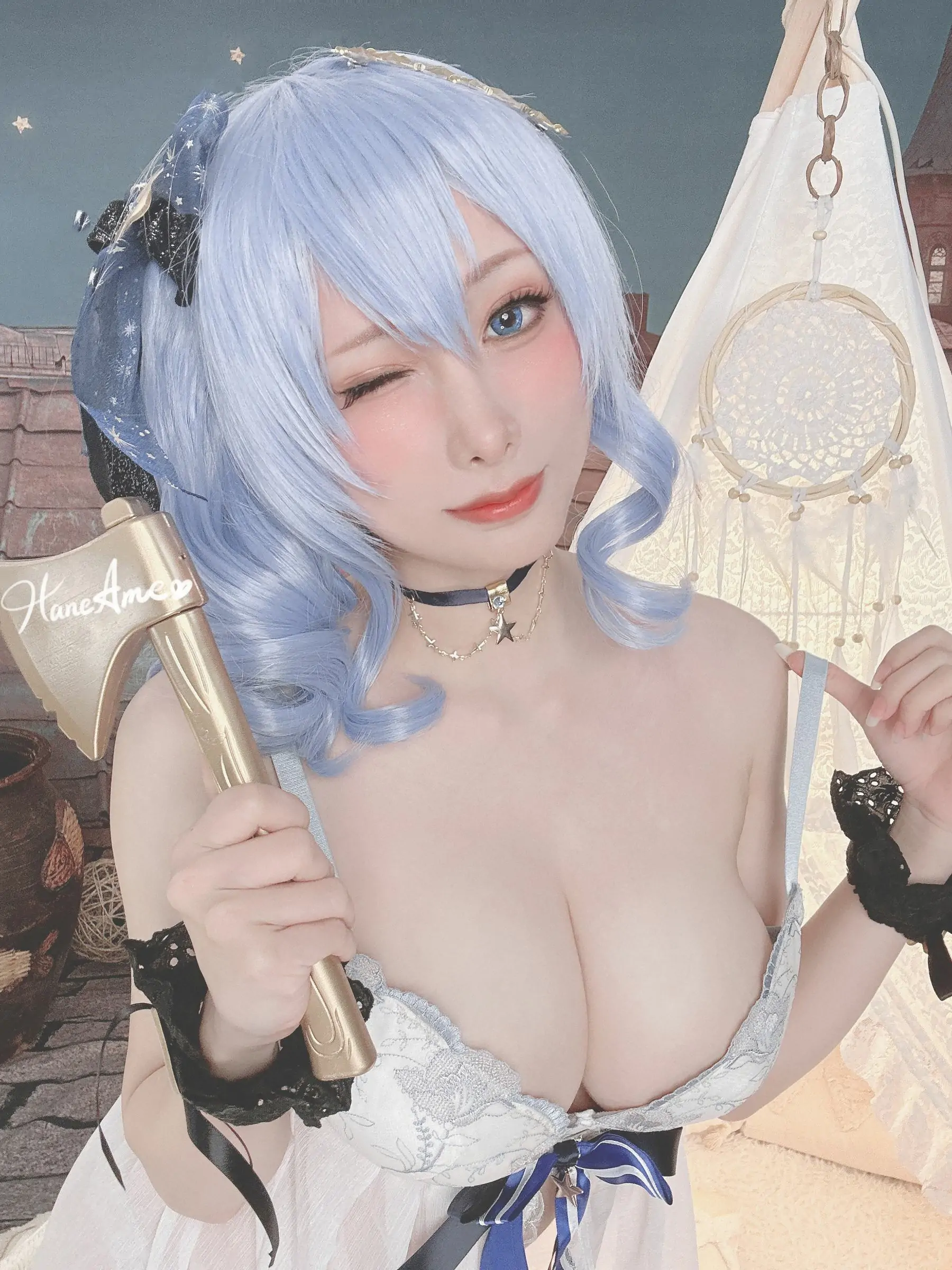 Hane Ame 雨波写真 – Hololive Suise 星街彗星