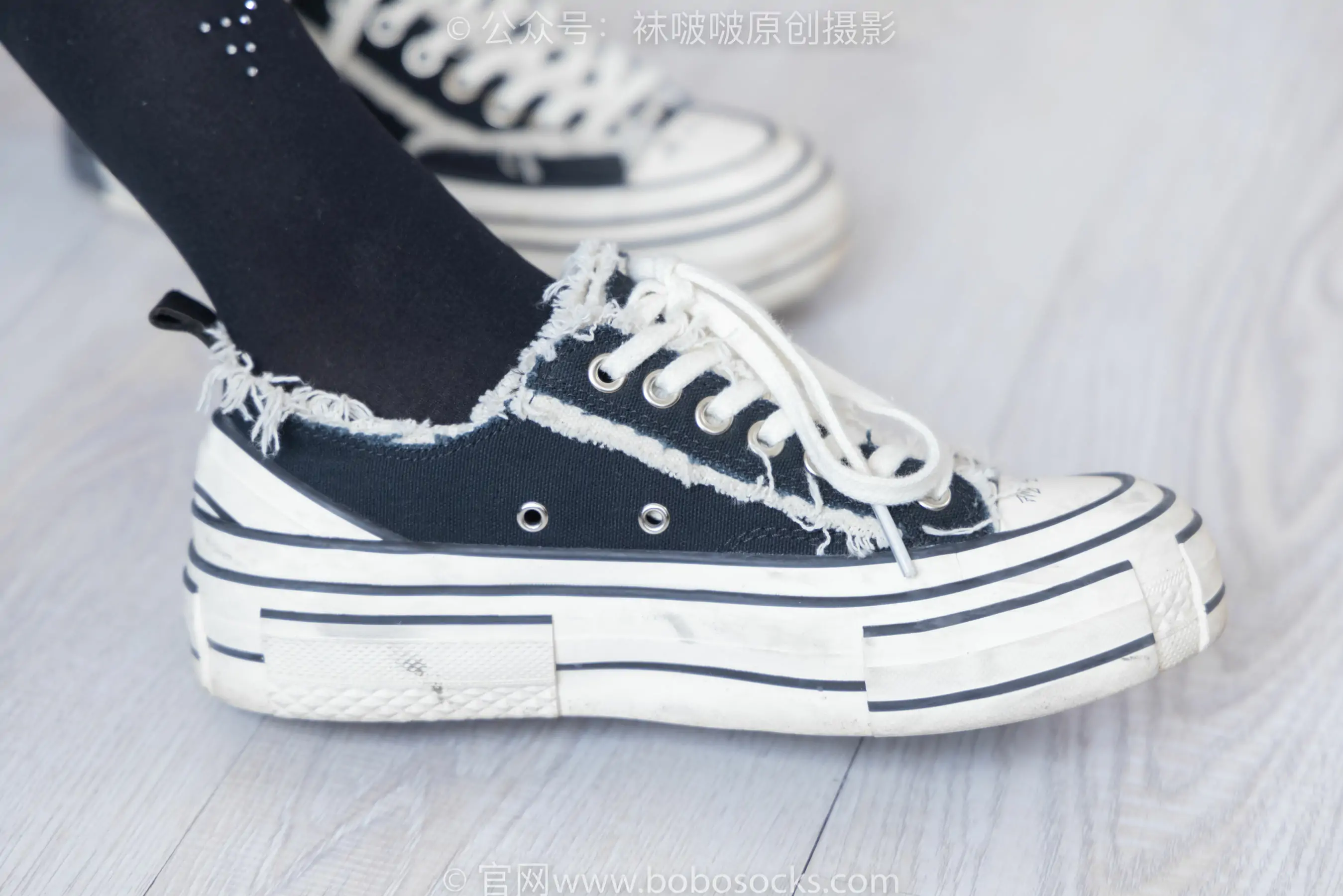 BoBoSocks袜啵啵 No.219 稚予-板鞋、拖鞋、厚黑丝、蕾丝黑丝