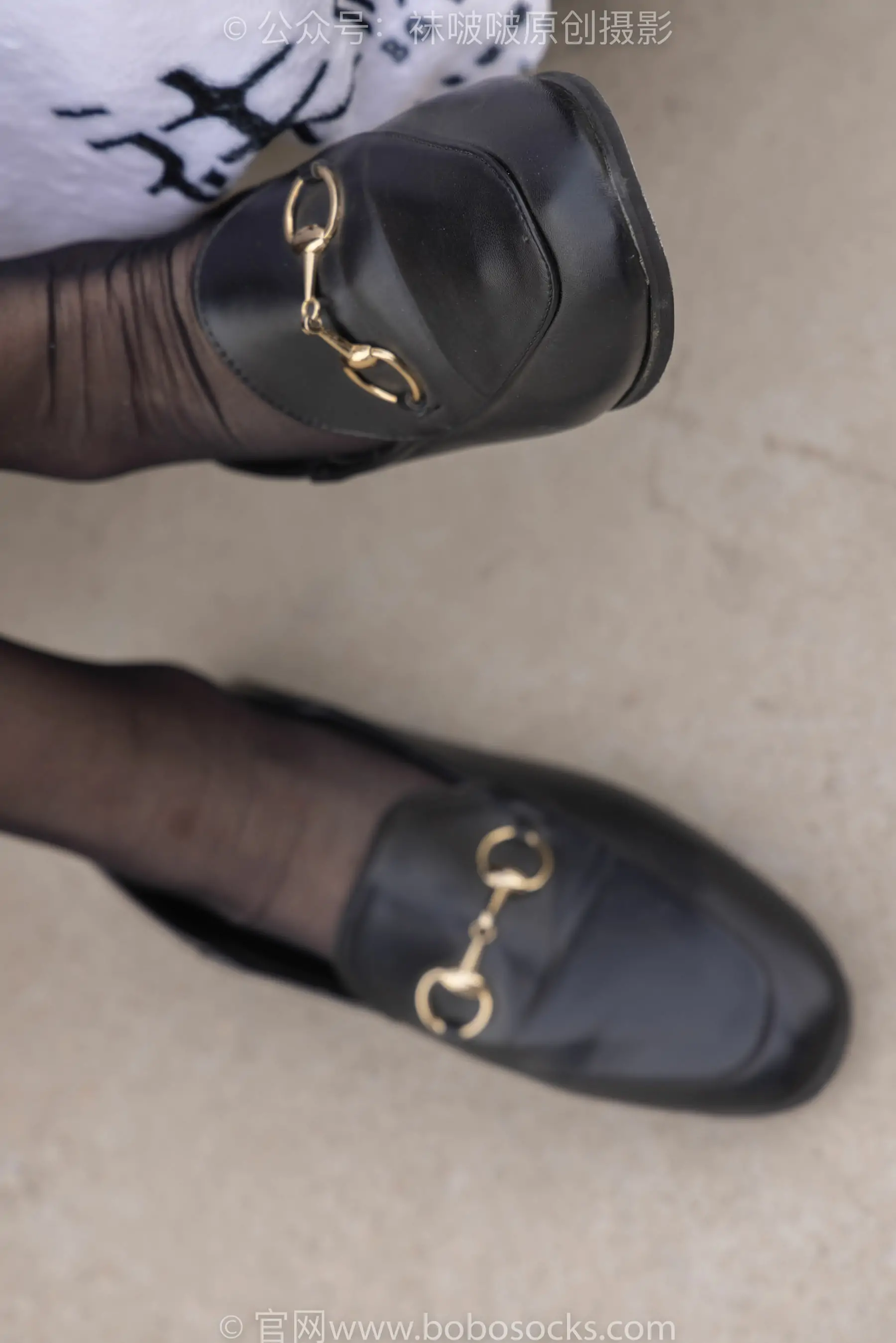 BoBoSocks袜啵啵 No.227 小甜豆-皮鞋、黑丝、裸足
