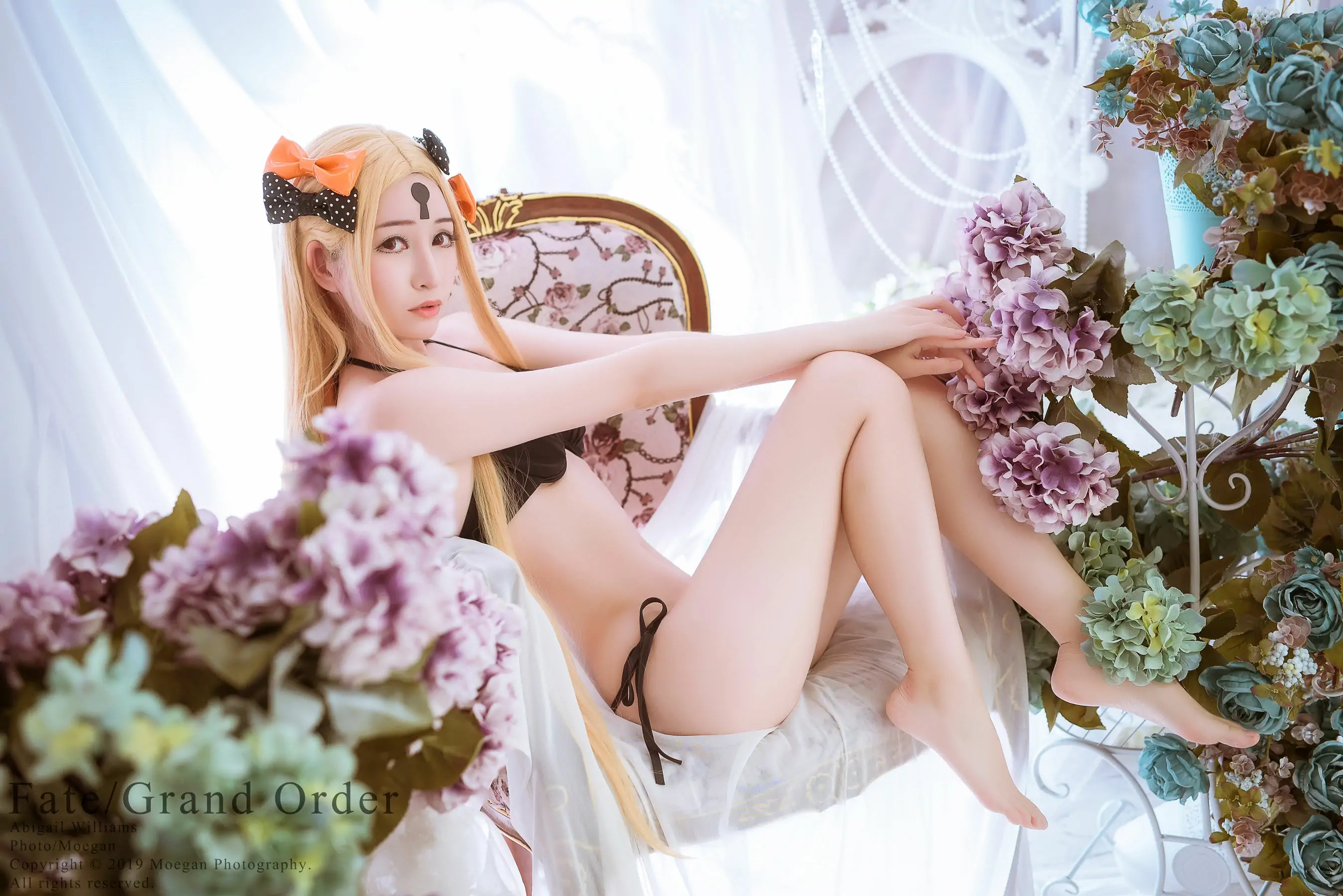 沖田凜花Rinka&Miyana咪呀 – アビゲイル･ウィリアムズ水着ver