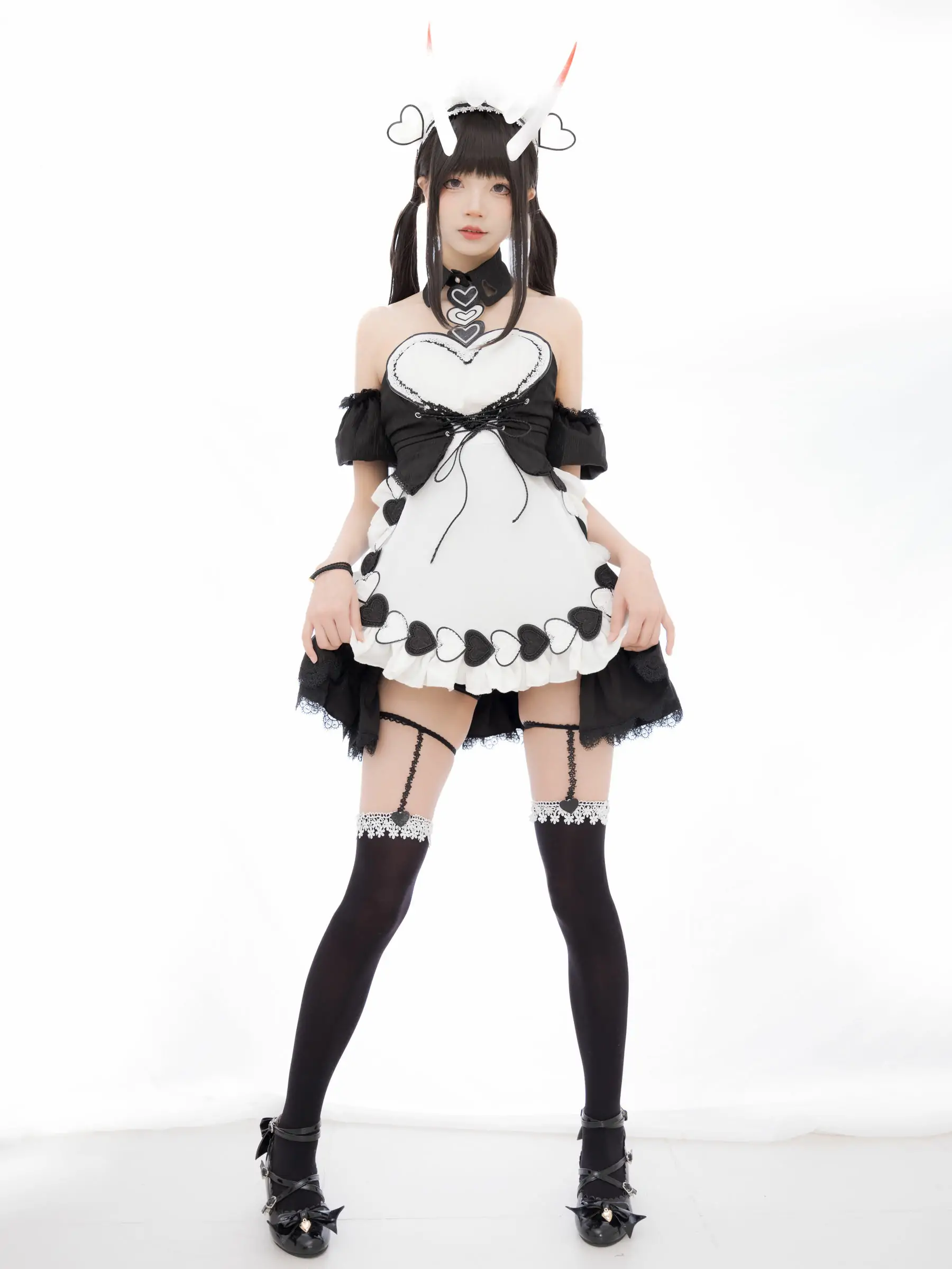 清纯少女五更百鬼 – 能代女仆