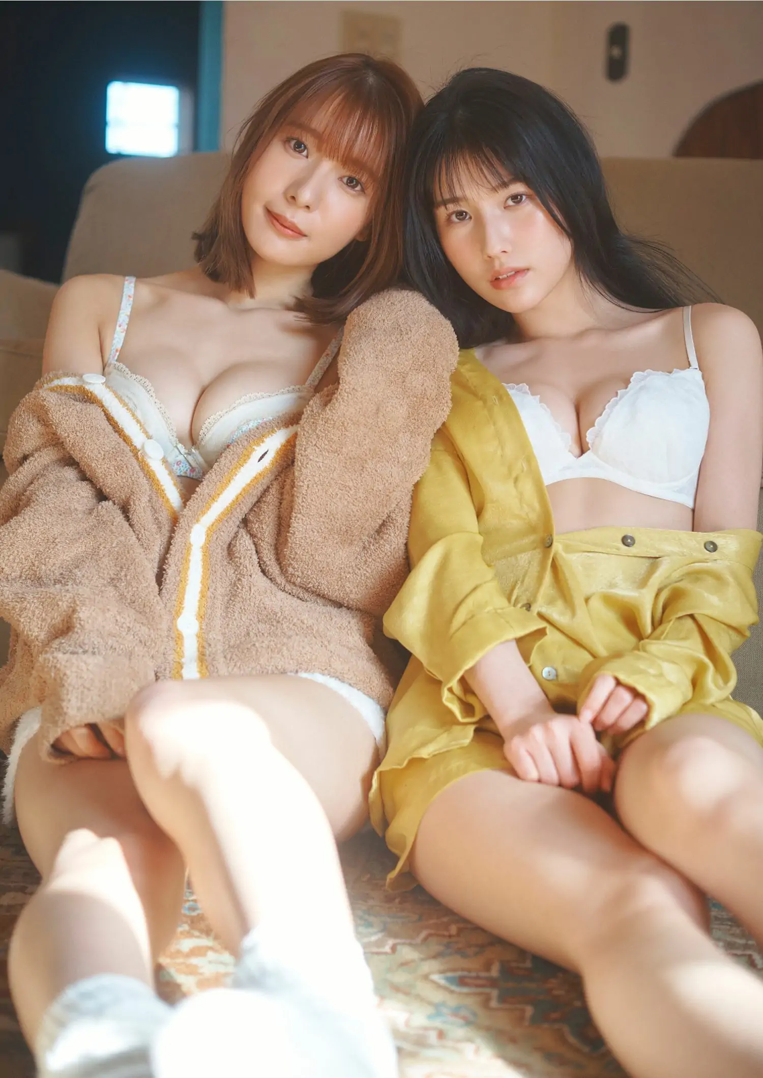 Anri Morishima 森嶋あんり & Yui Oku 奥ゆい – Fuwa yuru Yuri shimai ふわゆるユリ姉妹