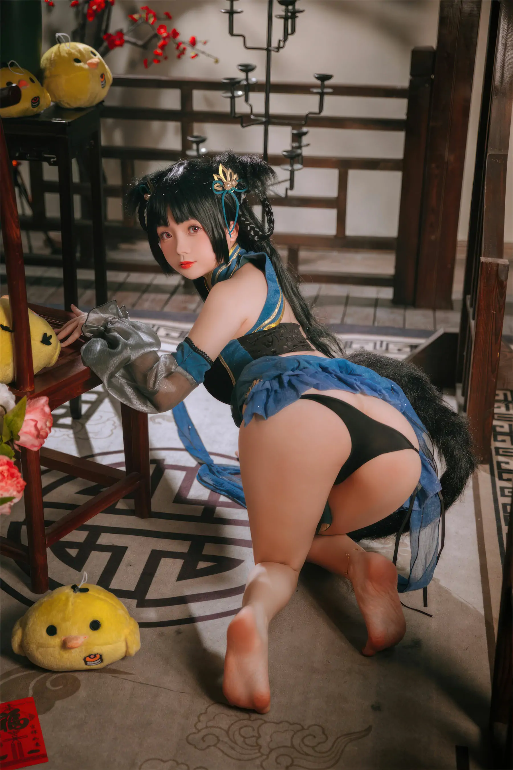 Cosplay日奈娇 – 碧蓝航线 大潮旗袍