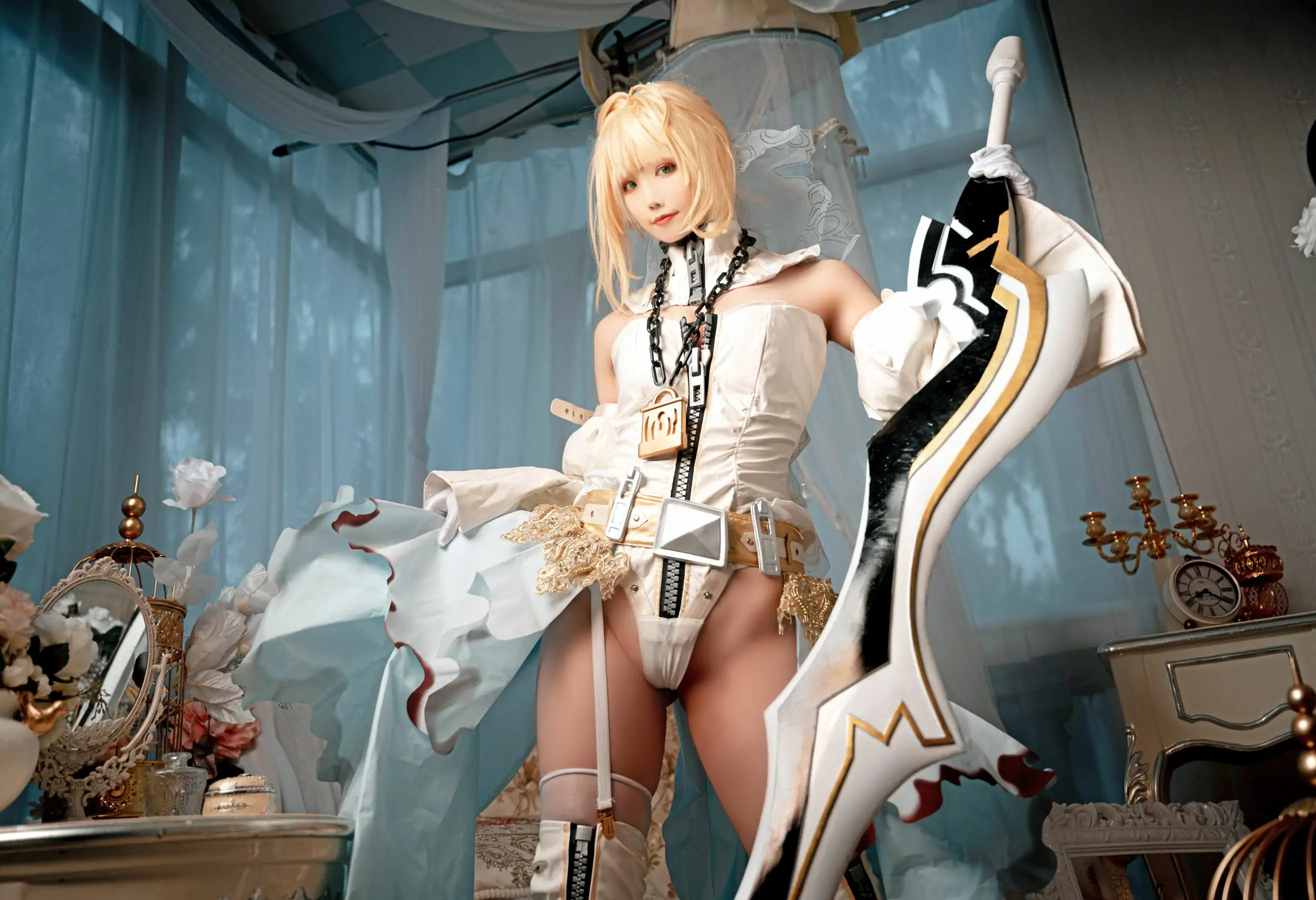 Cosplay 汪知子 – 尼禄花嫁