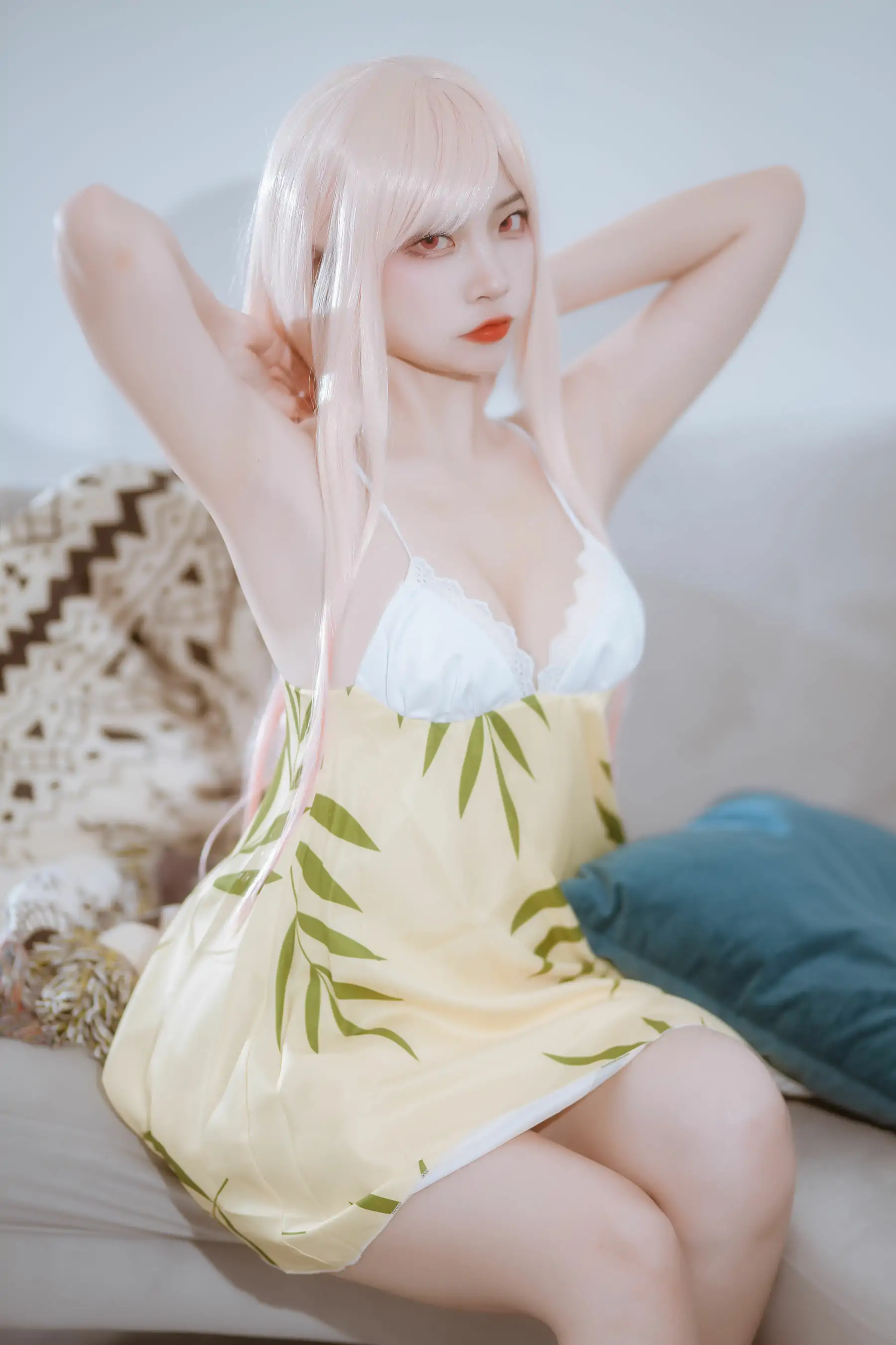 人气Coser 二佐Nisa - 海梦 睡衣