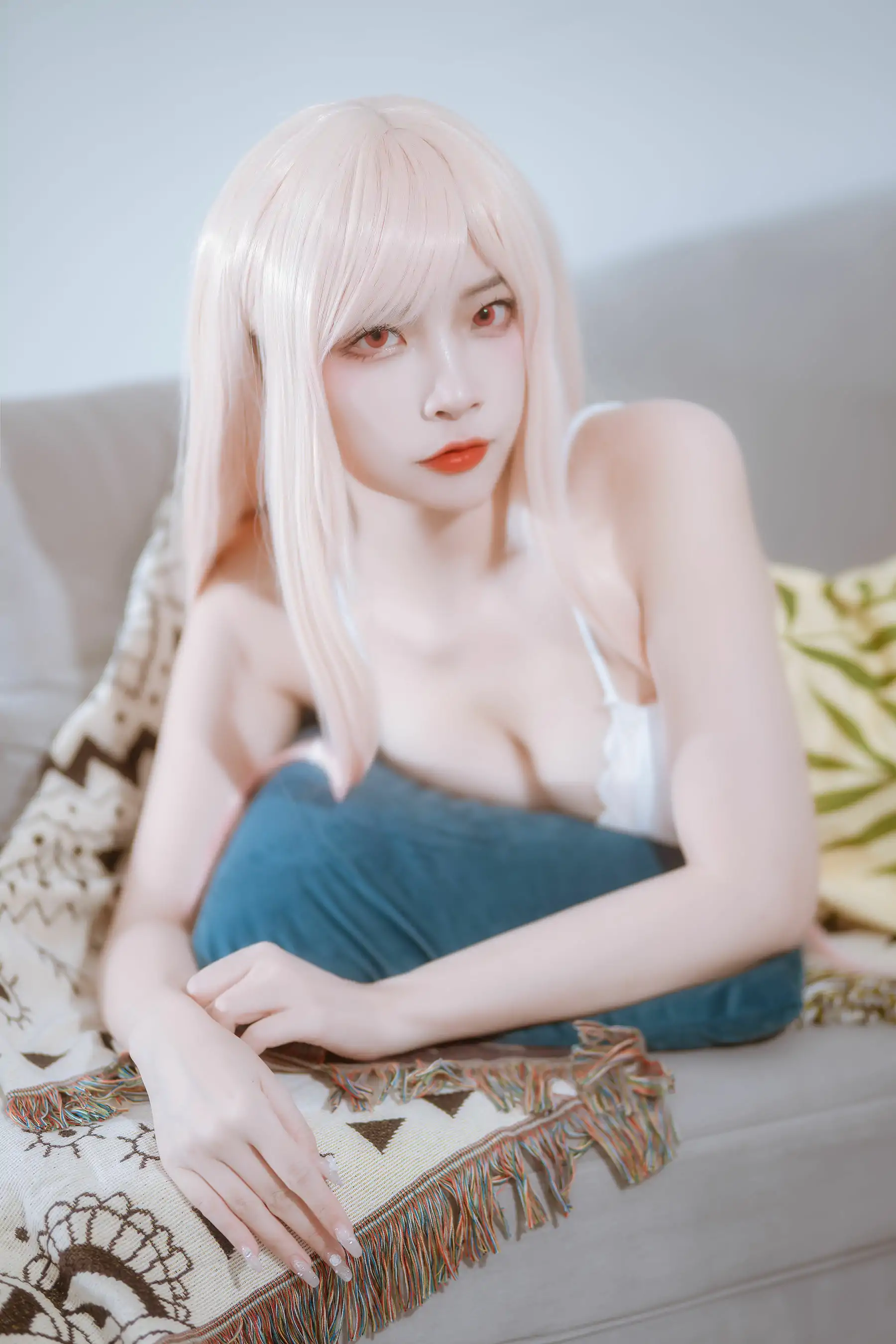 人气Coser 二佐Nisa – 海梦 睡衣