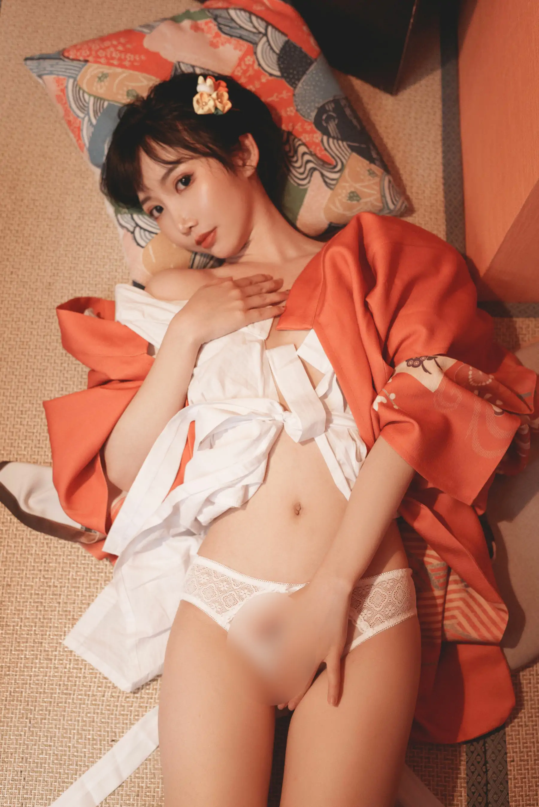 可爱人气Coser面饼仙儿 – 和服内景
