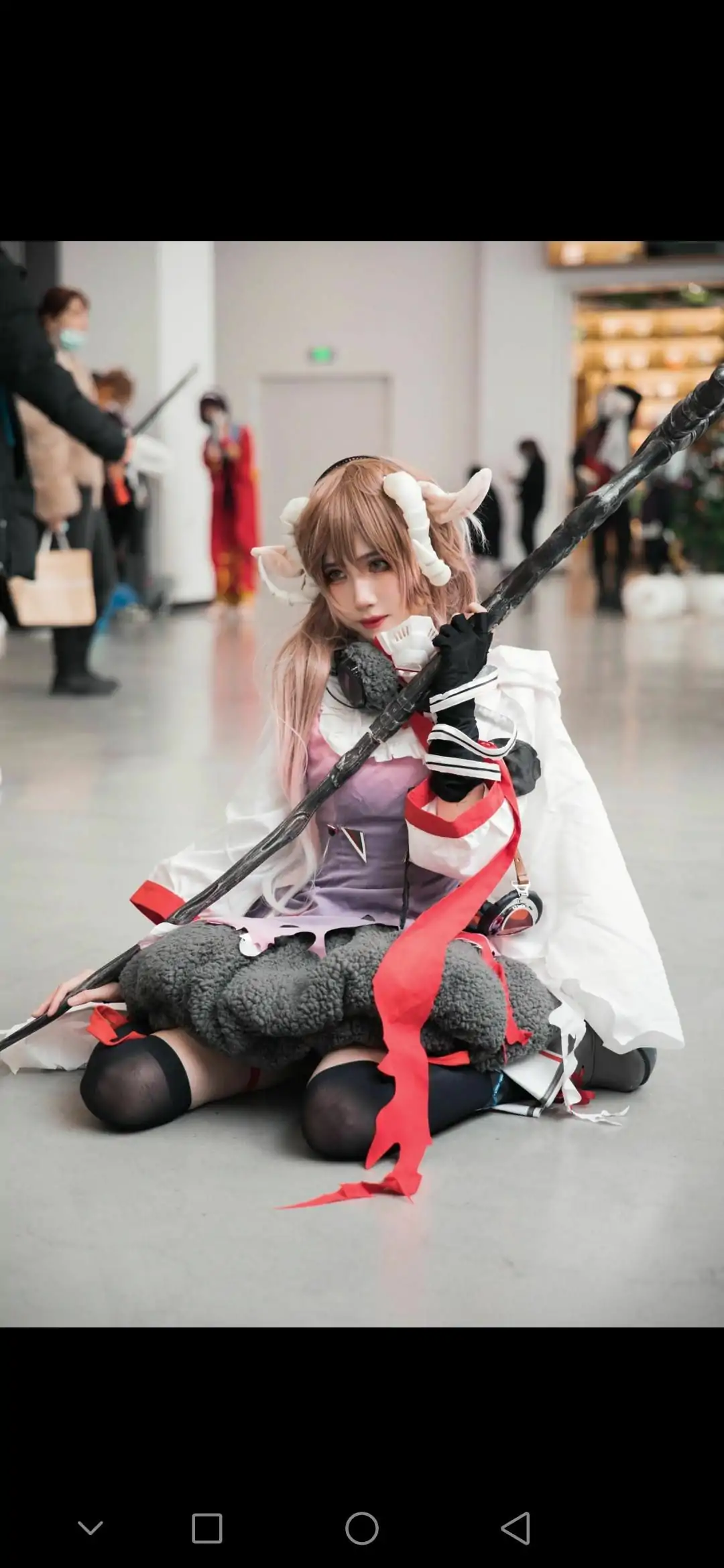 妖君白研 – FATE GRAND ORDER COS FGO漫展场照斯卡哈