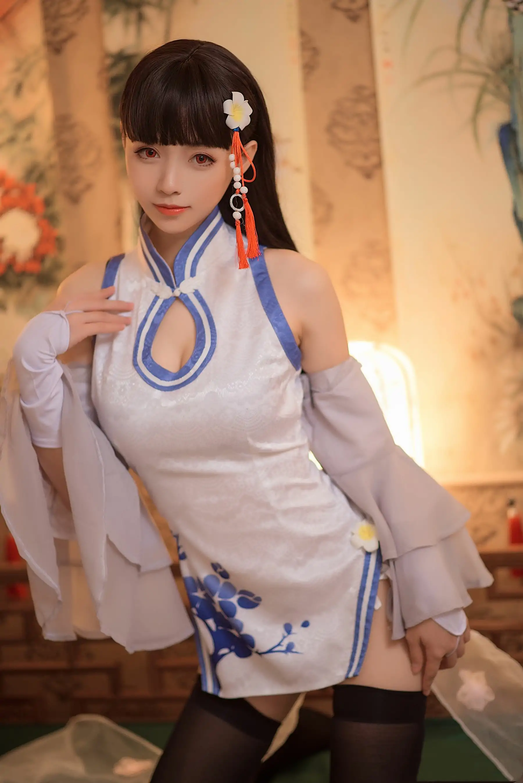 动漫博主大大卷卷小卷 – 碧蓝航线逸仙&英雄联盟阿狸