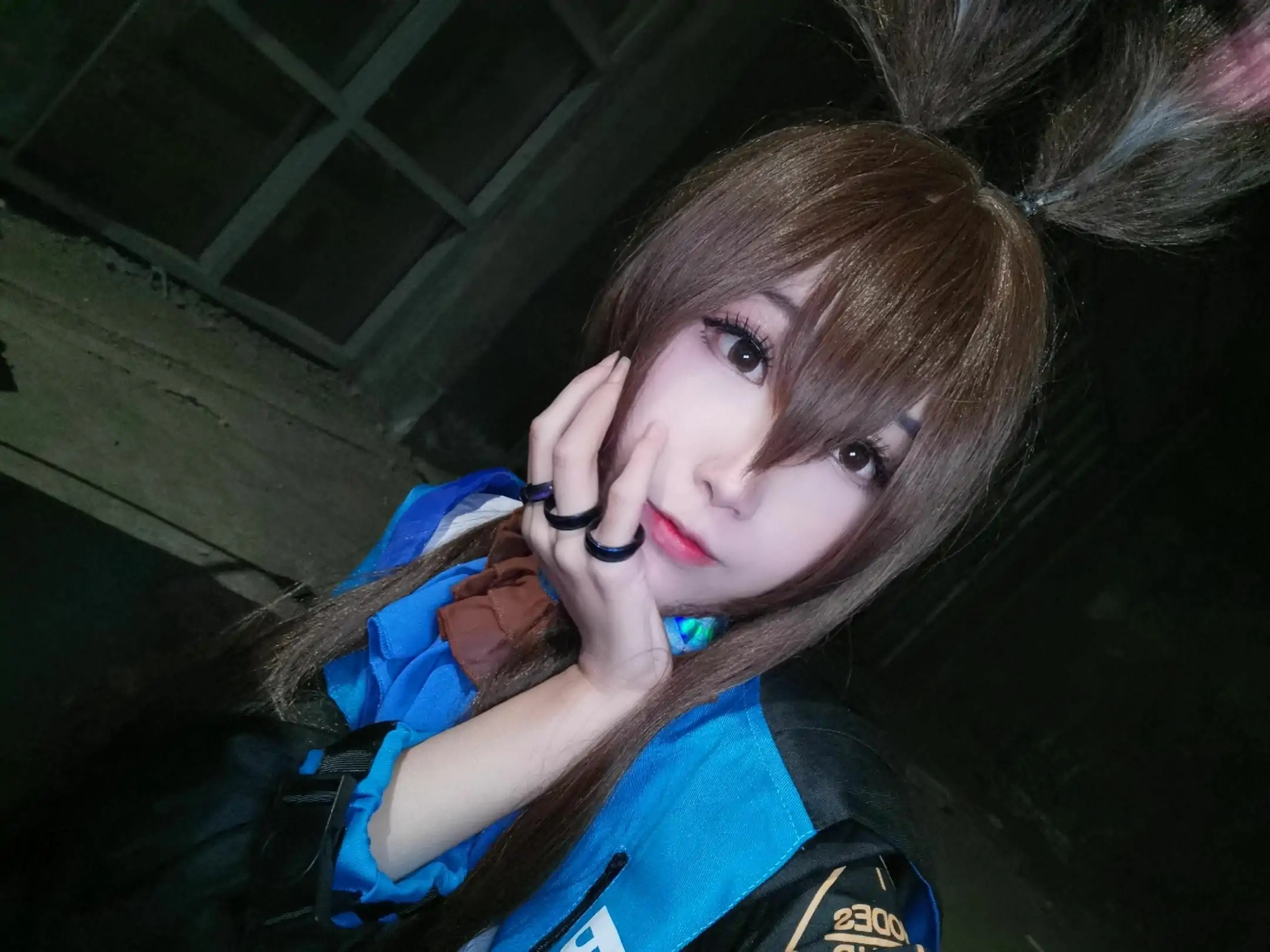 妖君白研 – 明日方舟COS美少女 COSER兽耳阿米娅