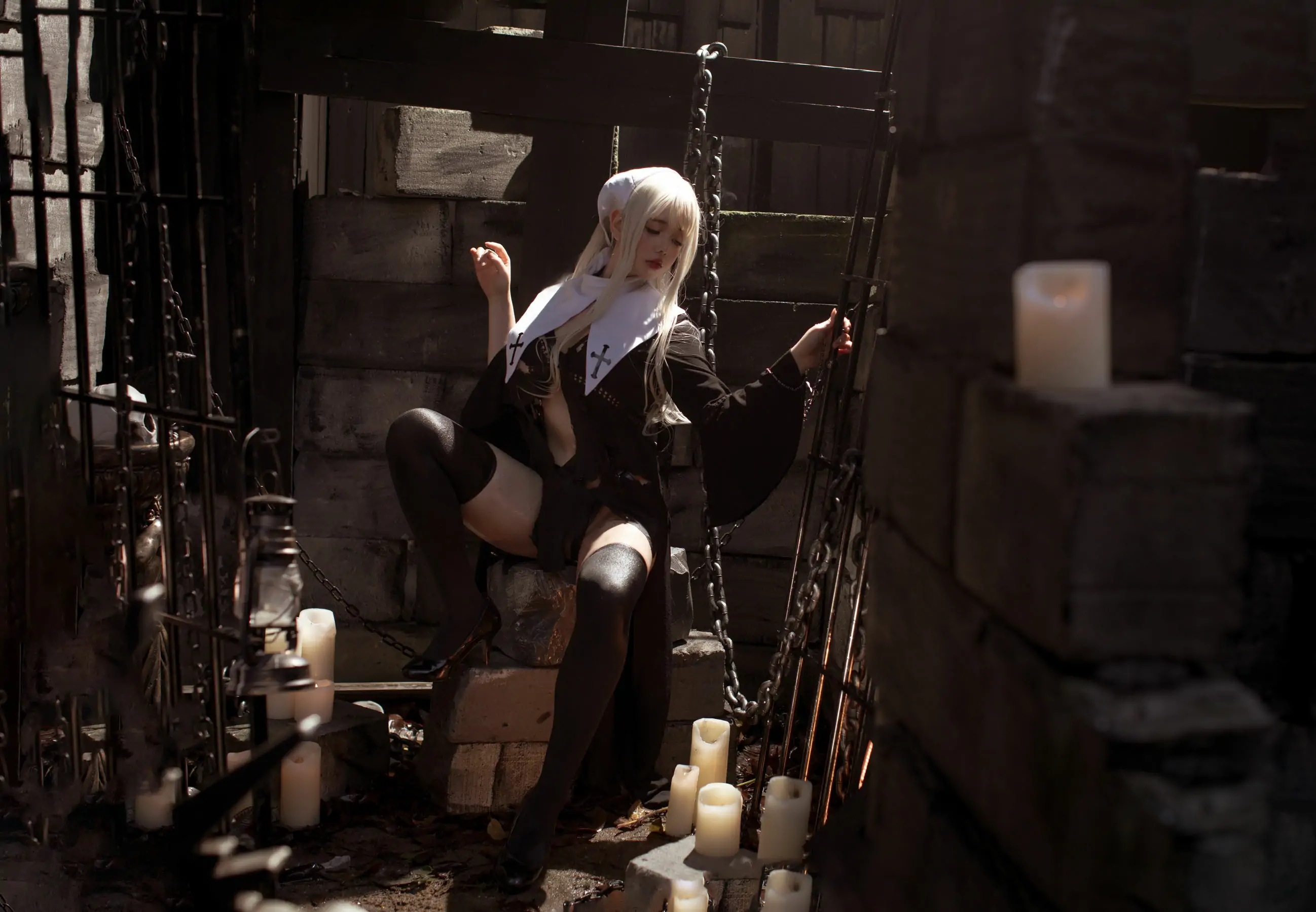 [Cosplay] NinJA阿寨寨 – 赎罪修女