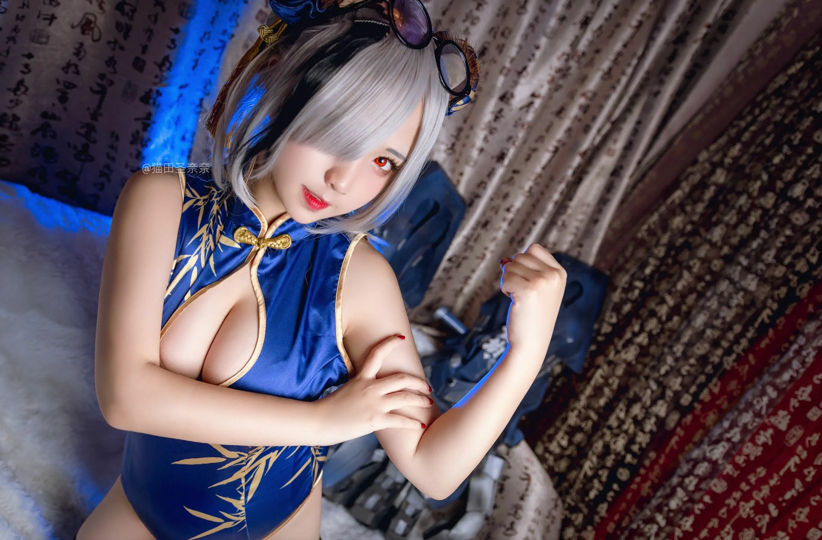 [网红COSER] 动漫博主貓田聖奈奈 – 食铁兽