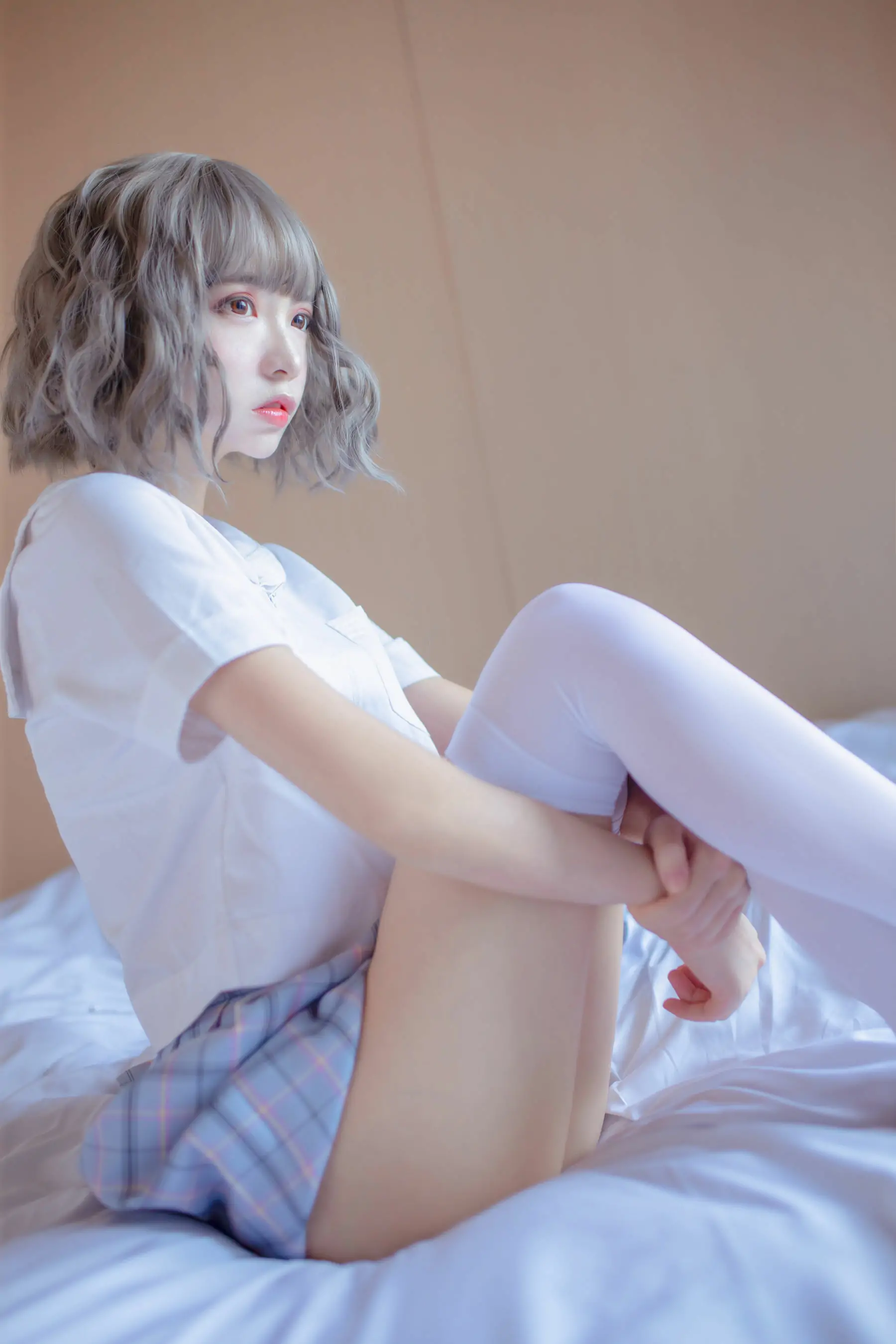 [网红COSER] 疯猫ss – 思绪之JK