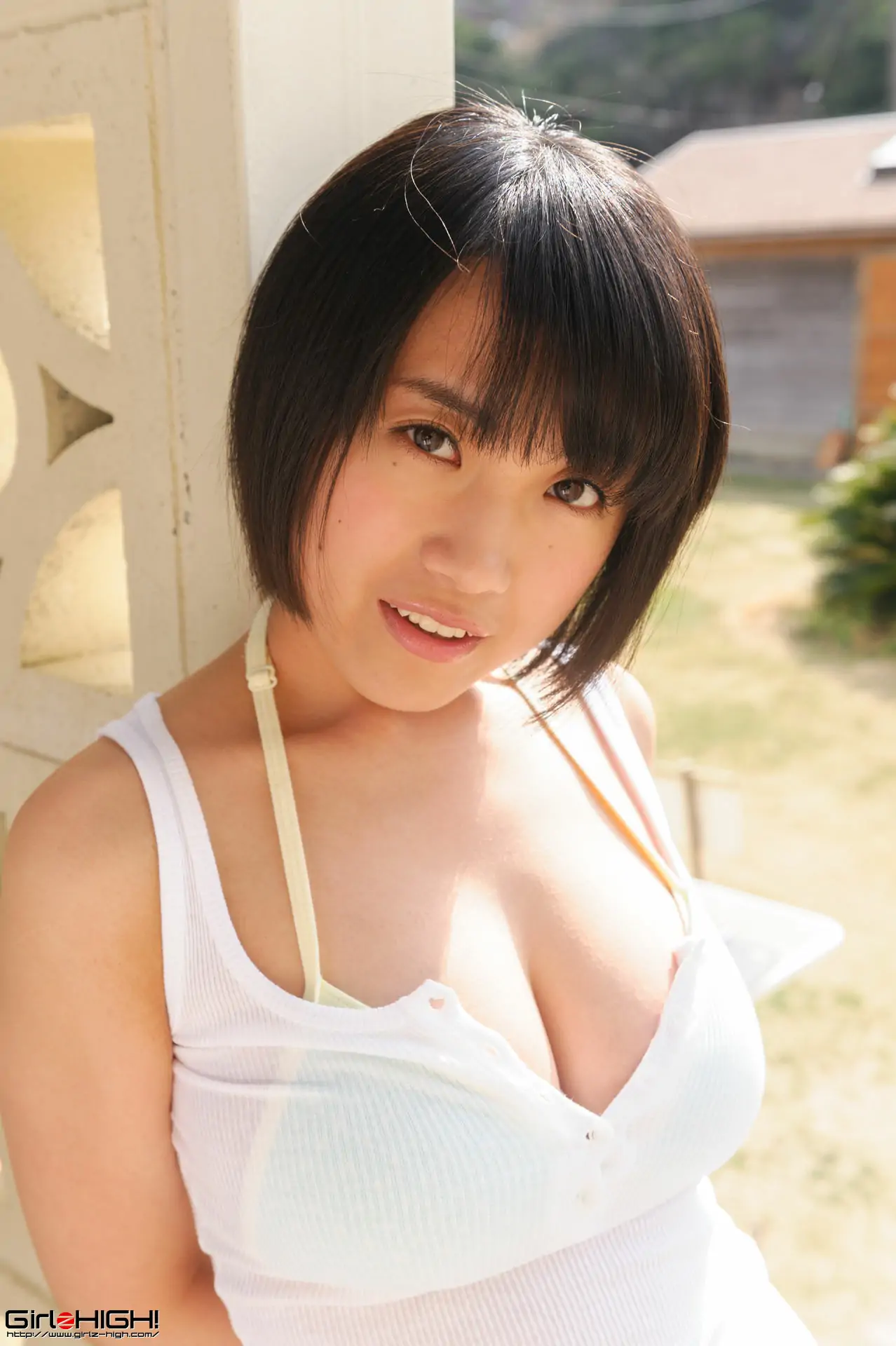 [Girlz-High] Mami Nagase 長瀬麻美 - 性感小背心 #g025 Gravure Gallery 03 