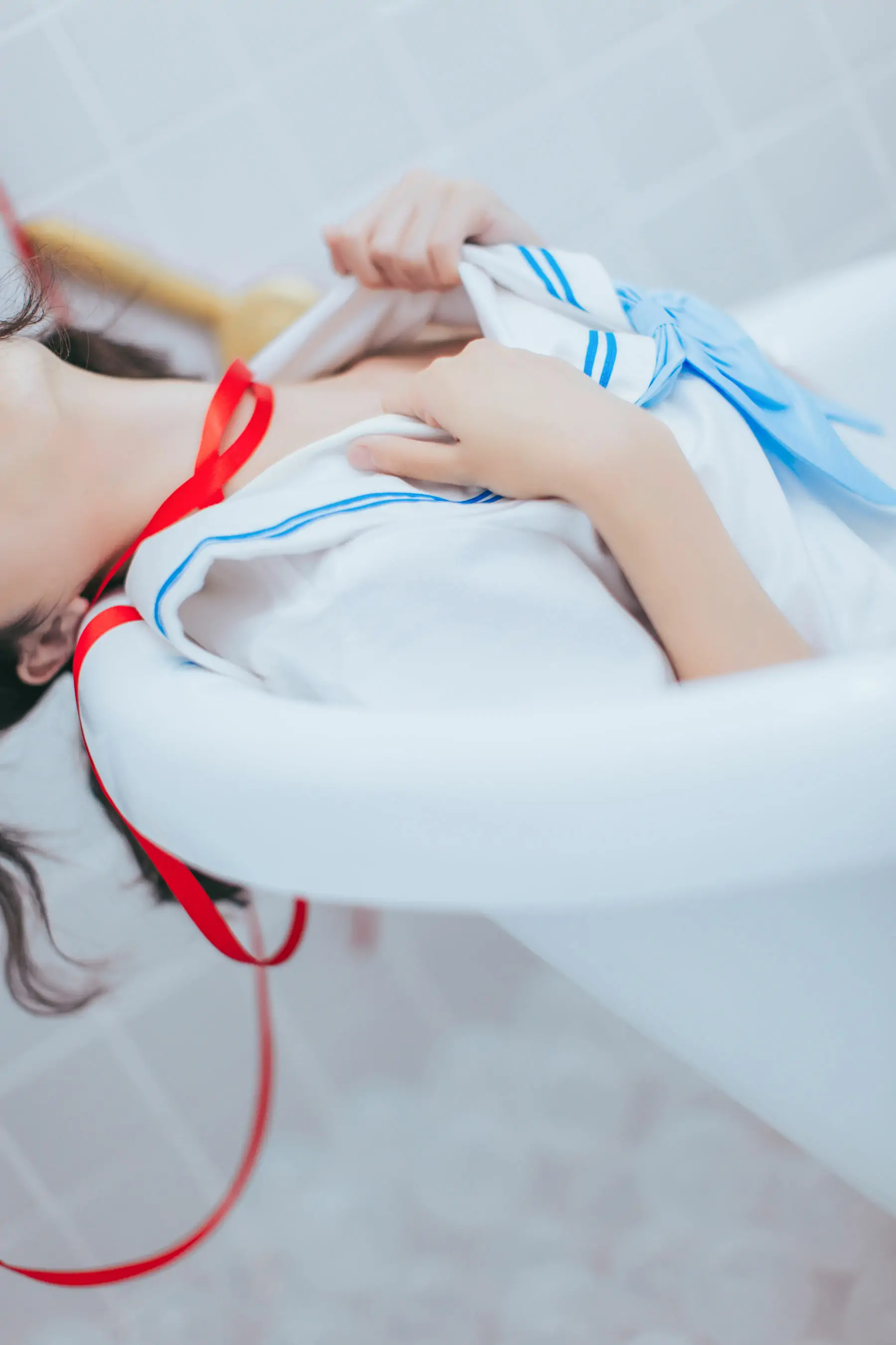[Cosplay写真] 疯猫ss – 浴室JK