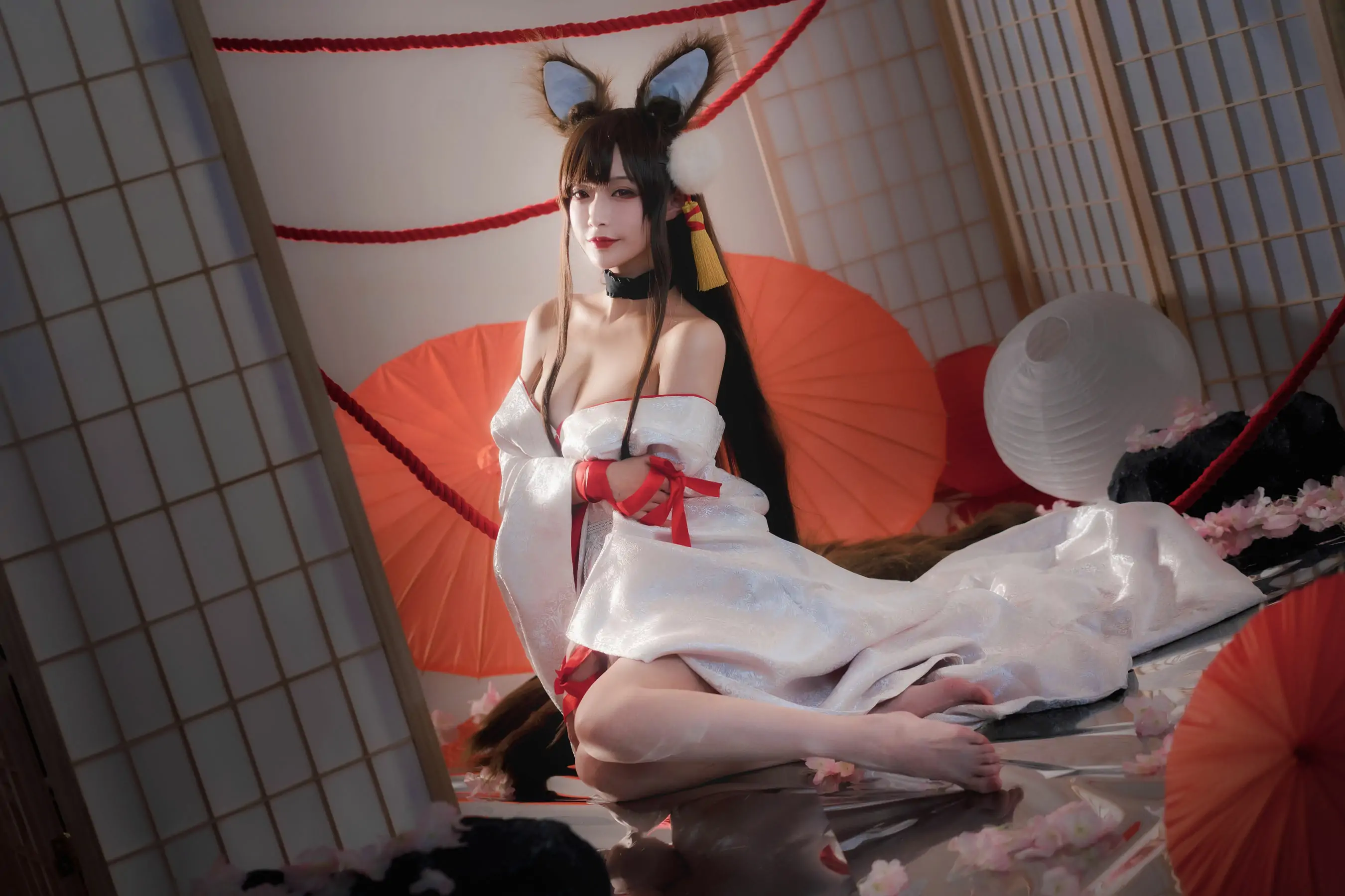 [Cosplay写真] 动漫博主铁板烧鬼舞w – 赤城