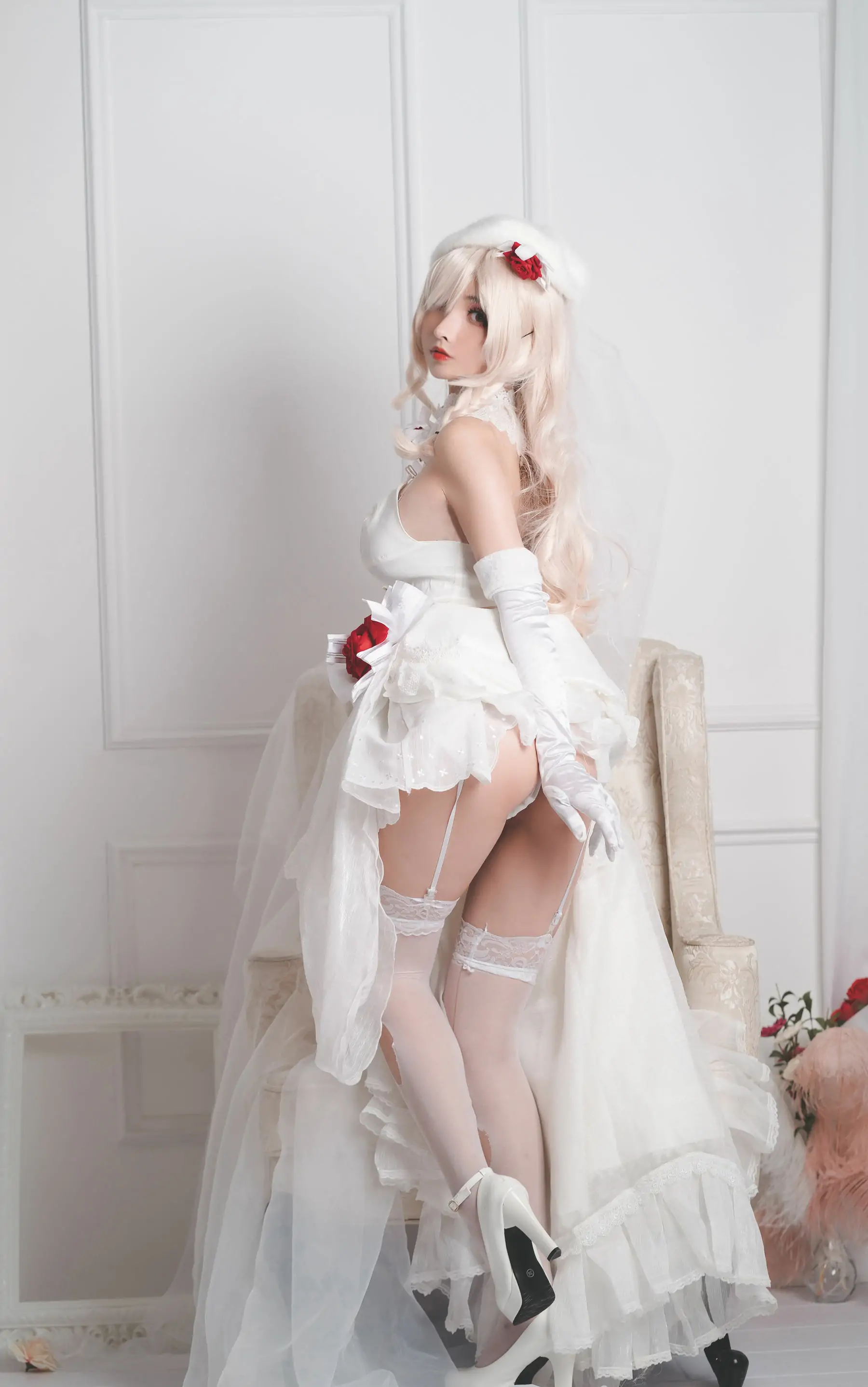 COS福利rioko凉凉子 G36C&花嫁