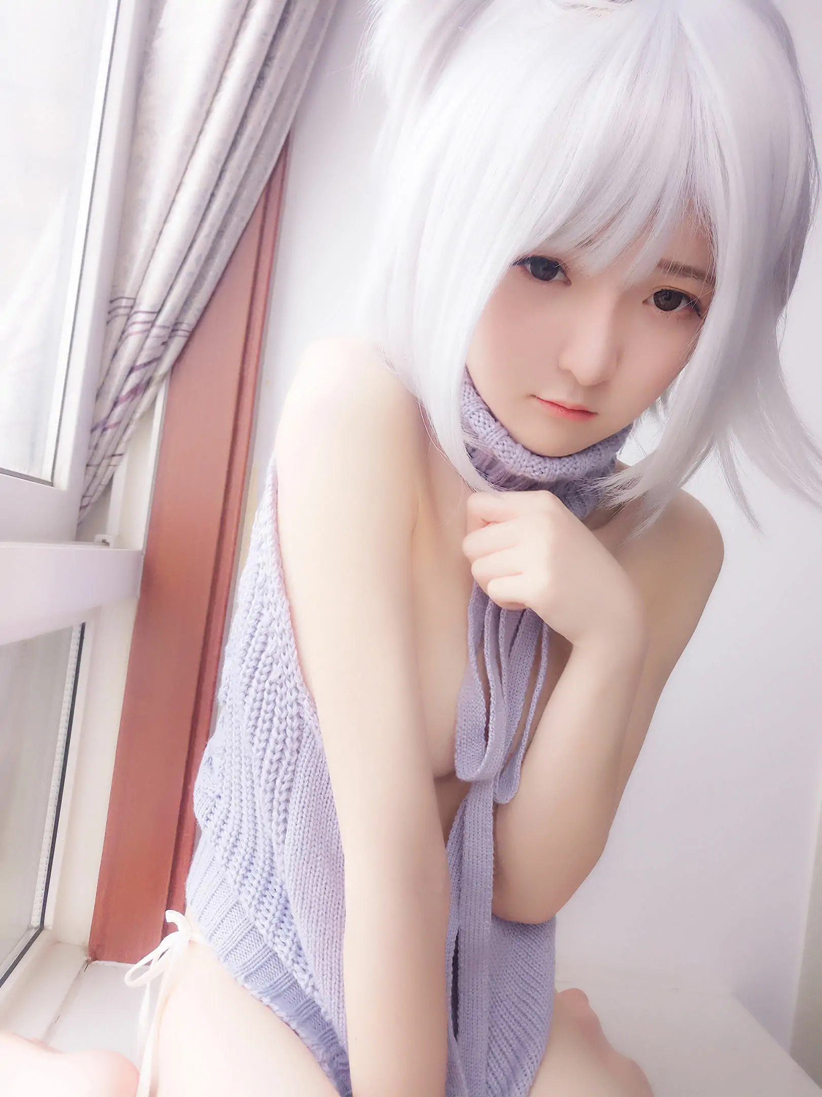 [萝莉COS] 一小央泽 – 毛衣