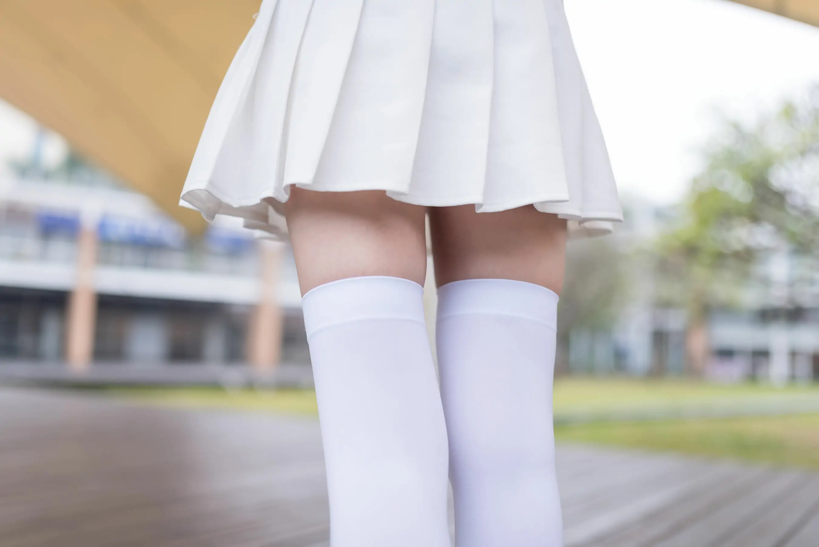 [风之领域] NO.001 白丝超短裙