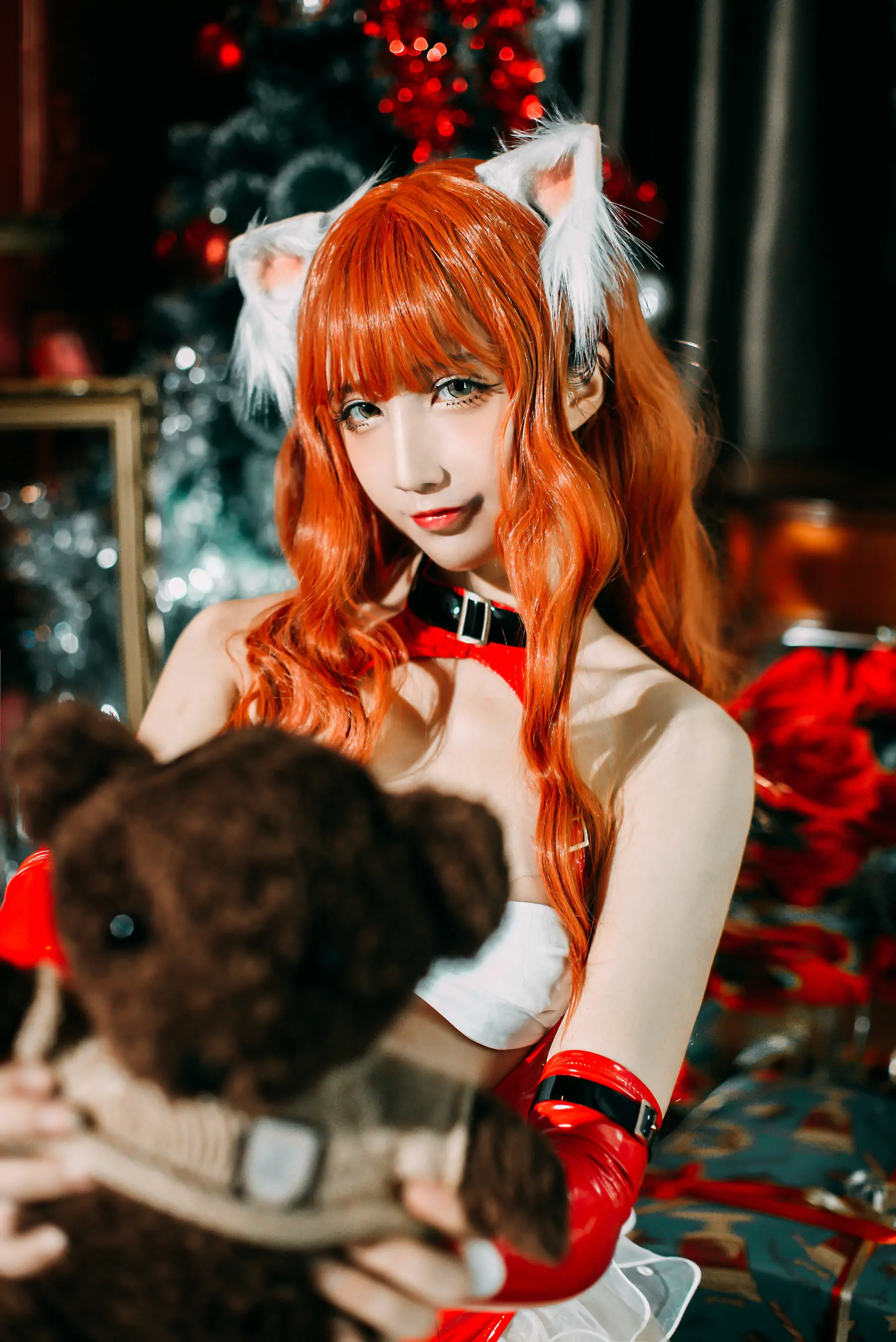 [网红COS] 动漫博主九曲Jean – 圣诞