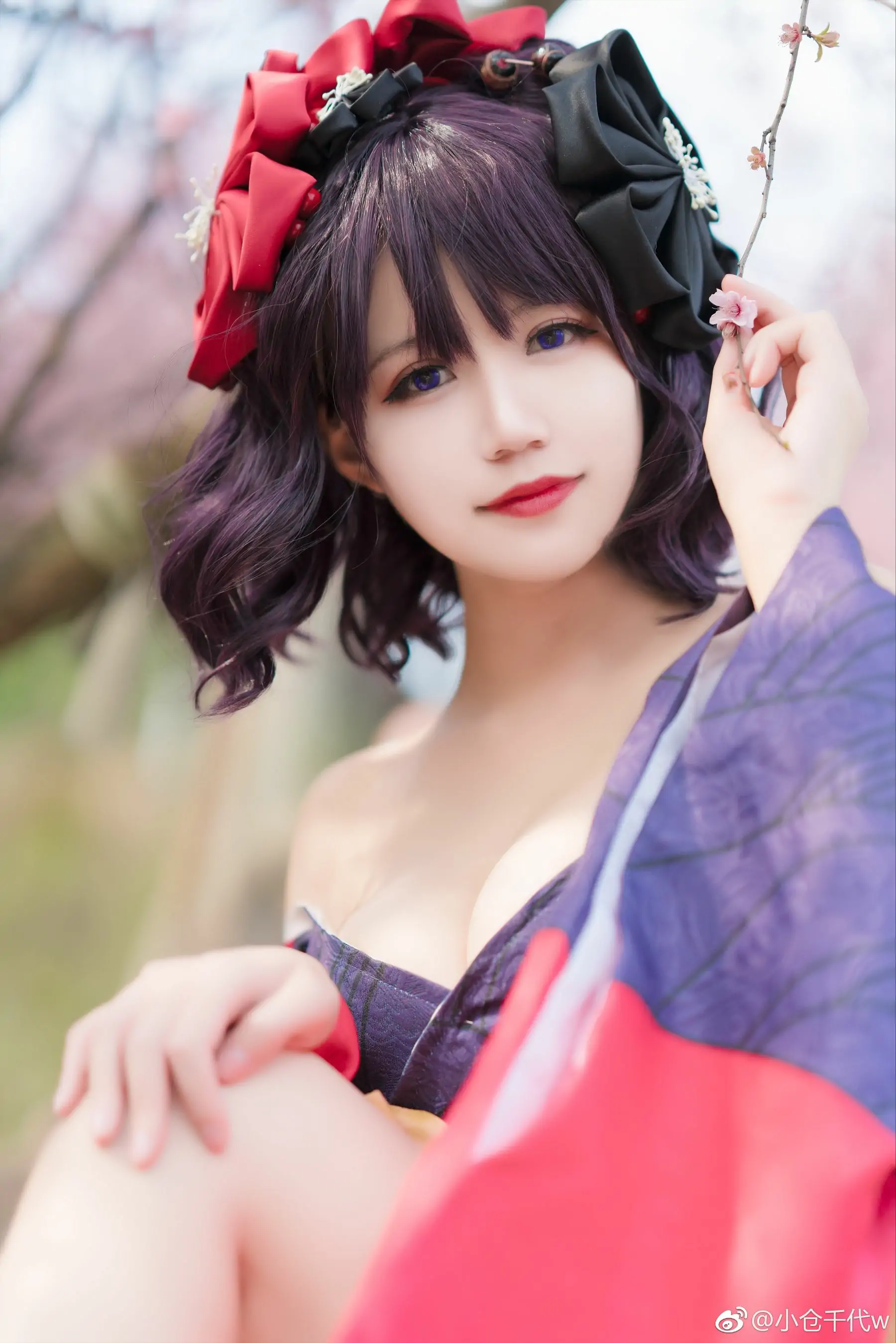 [福利COS] 动漫博主小仓千代w – 葛饰北斋