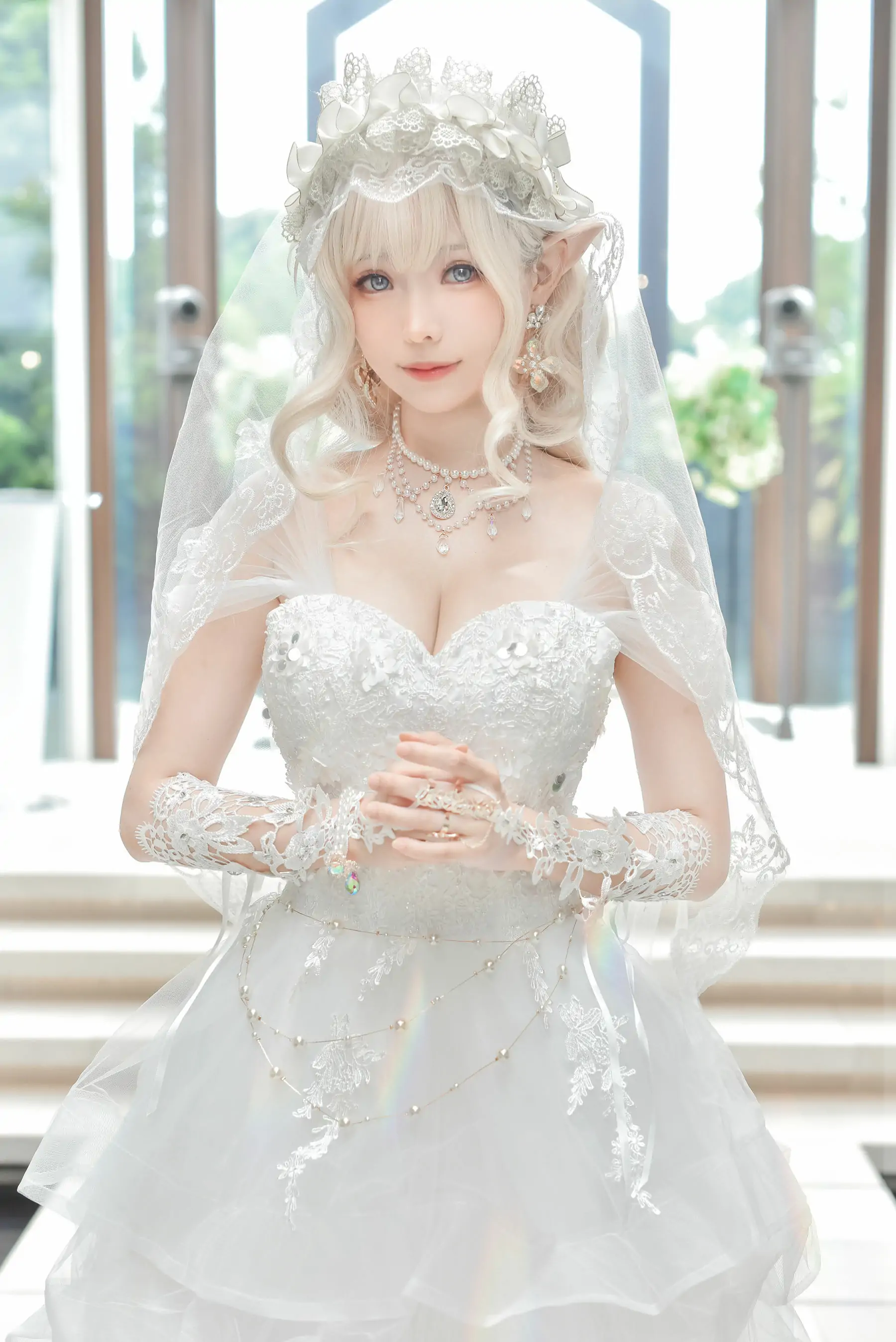 [福利COS] Ely_eee(ElyEE子) - Bride & Lingerie